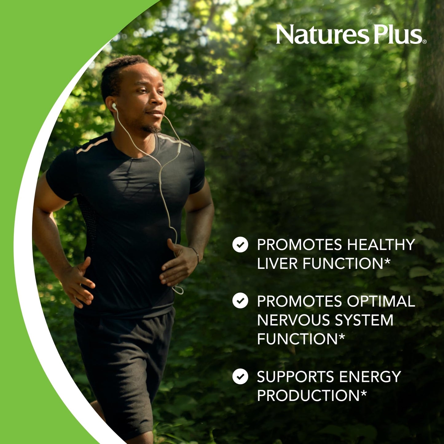 NaturesPlus Choline & Inositol 500 mg Tablet, 60 Count