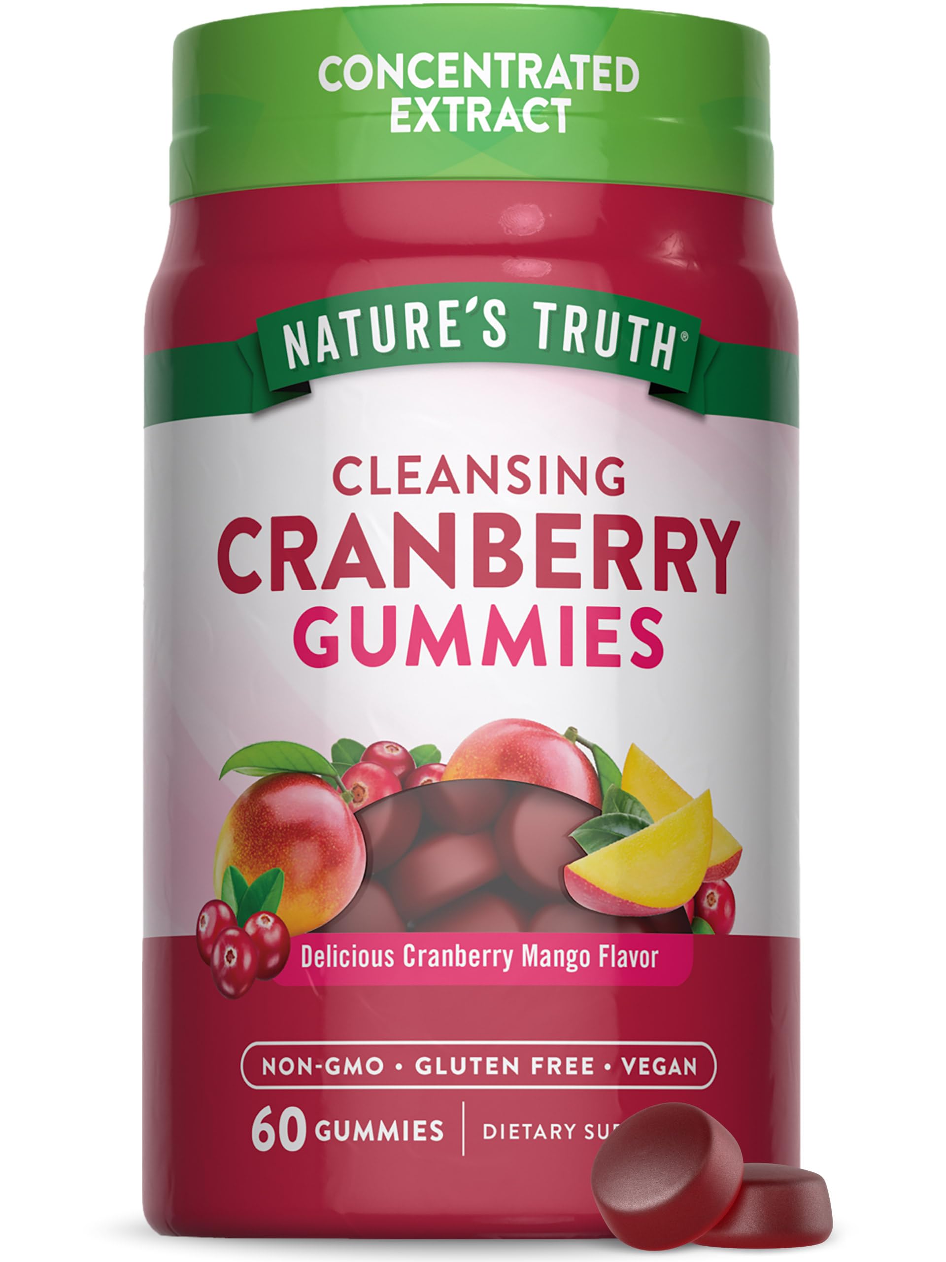 Nature's Truth Cranberry Gummies 60 Count