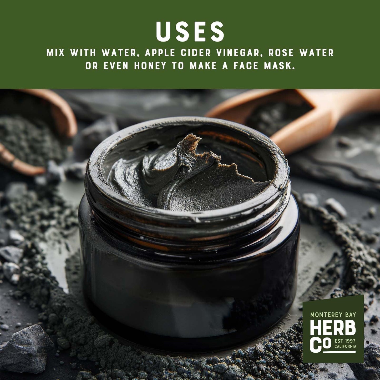 Monterey Bay Herb Co Activated Charcoal Powder 4 Ounce