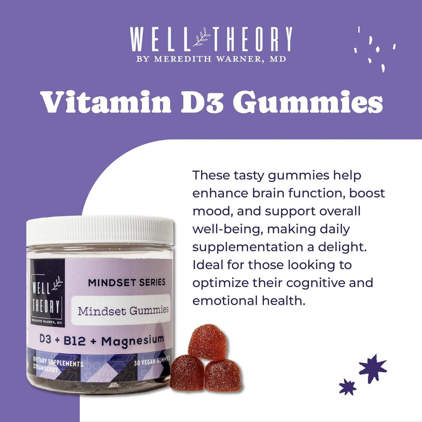 WELL THEORY D3 30 Gummies