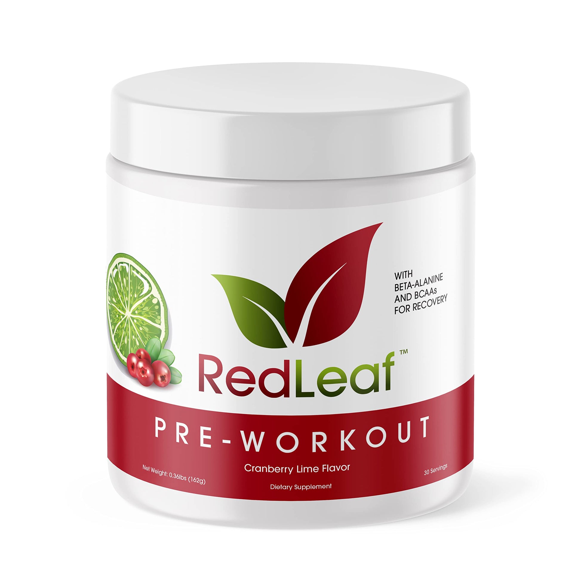Red Leaf Pre Workout Energizer Powder 5.12 Ounce