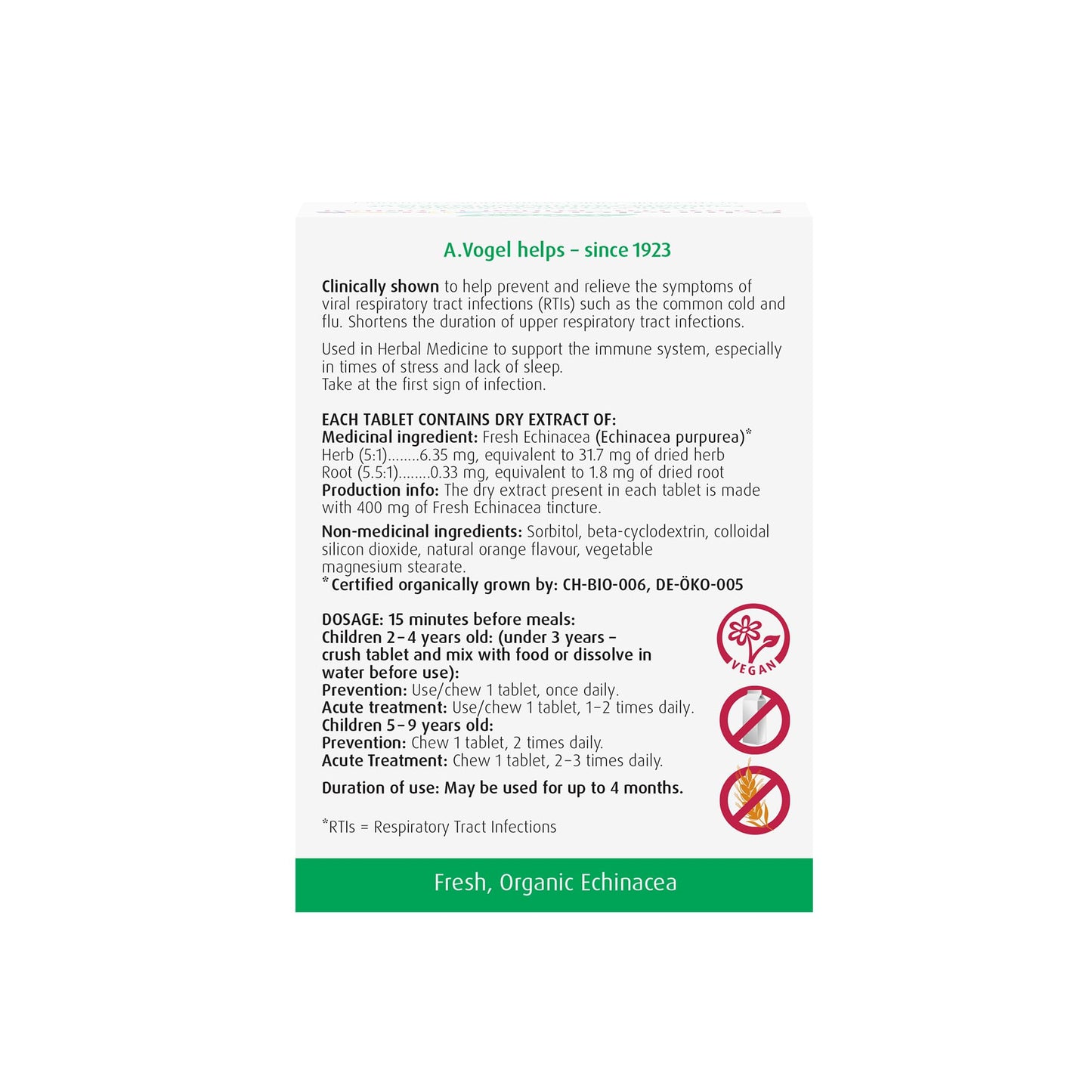 A.Vogel Echinaforce Junior Chewable 90 Count