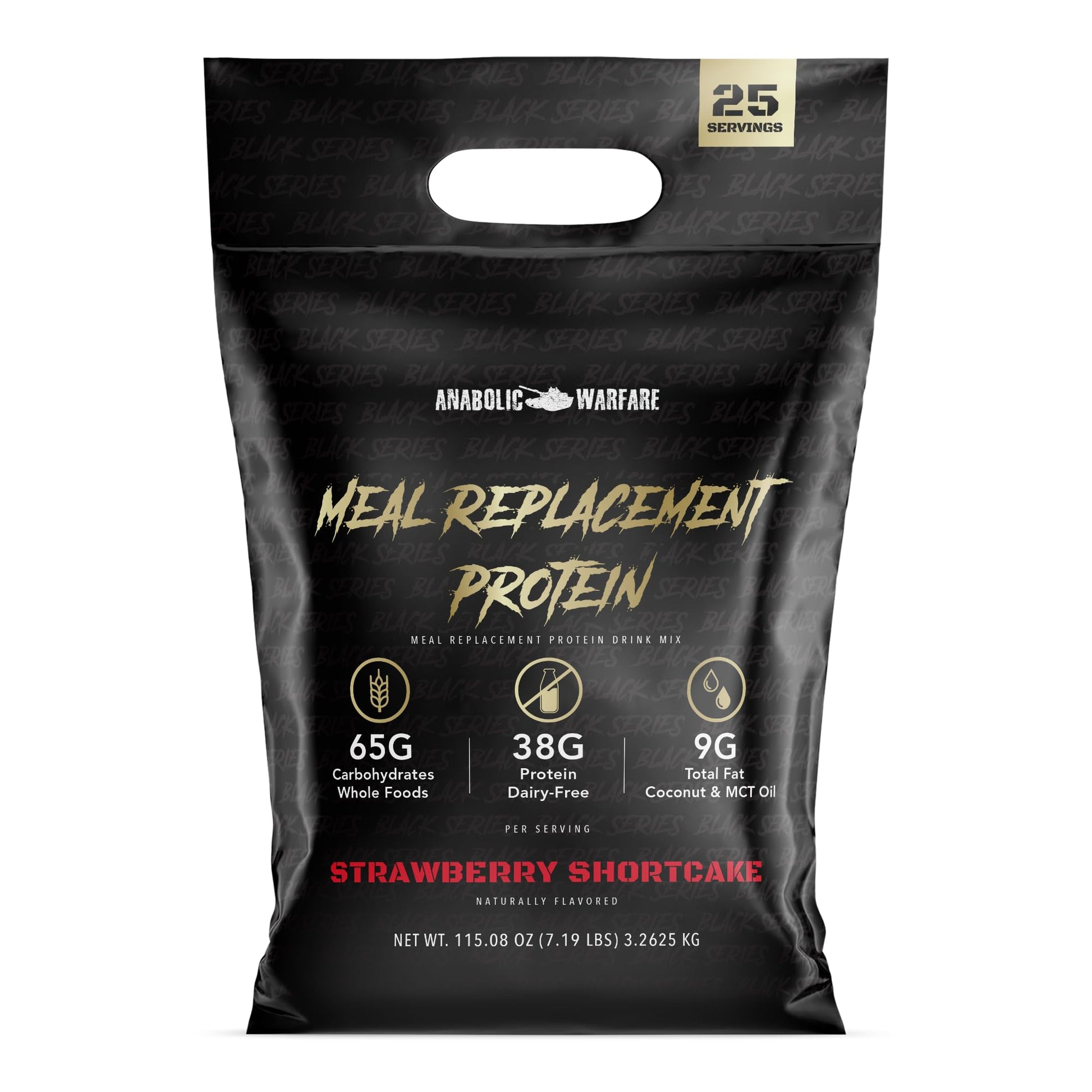 Anabolic Warfare Meal Replacement Protein Powder 114.6