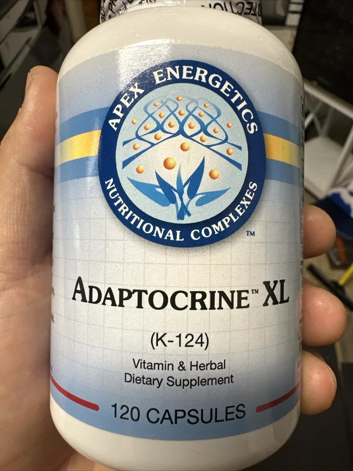 Apex Energetics Adapto-Crine XL (K-124) 120 Capsules