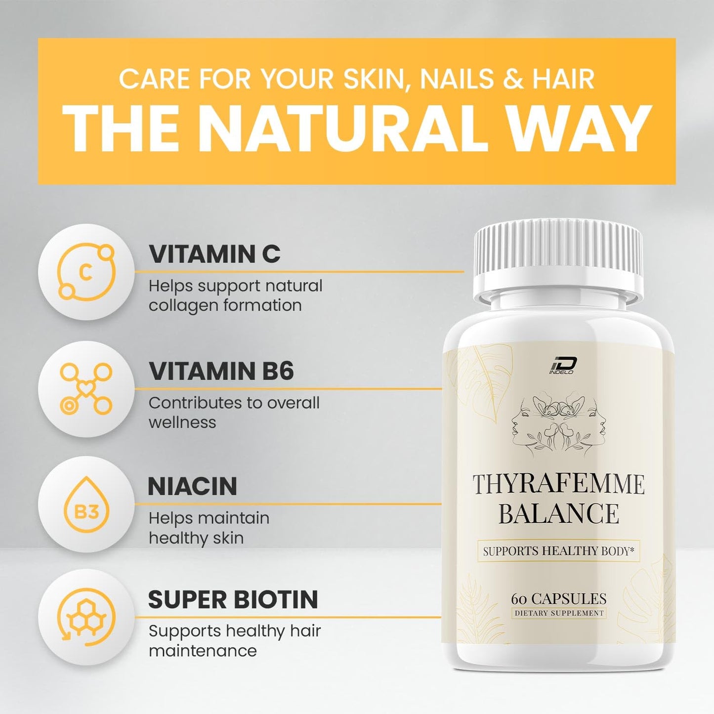 Indelo ThyraFemme Balance Capsule 300 Capsules