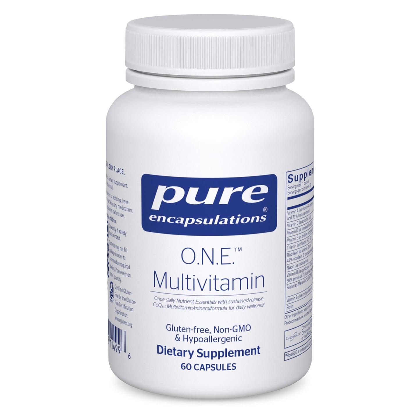 Pure Encapsulations O.N.E. Multivitamin Capsules, 60 Count