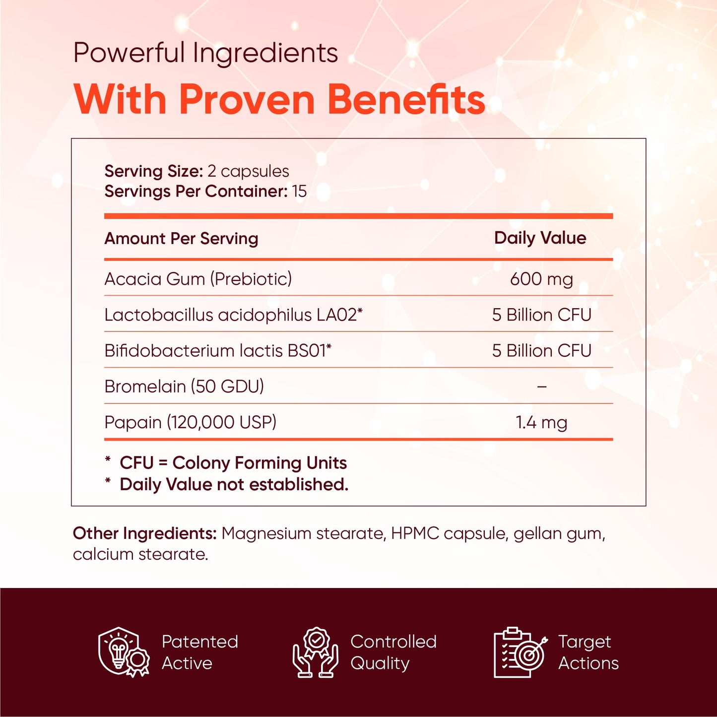 ERIC FAVRE Probiotics for Women Digestive Health – Triple Action with Prebiotics and Postbiotics, Reduces Bloating & Gas – Vegan Probiotic Capsules, 30 Capsules