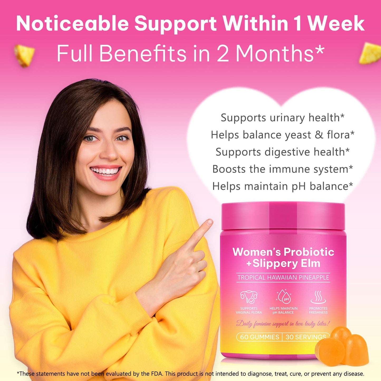 WeiWeiLa Feminine Probiotics Capsules 60
