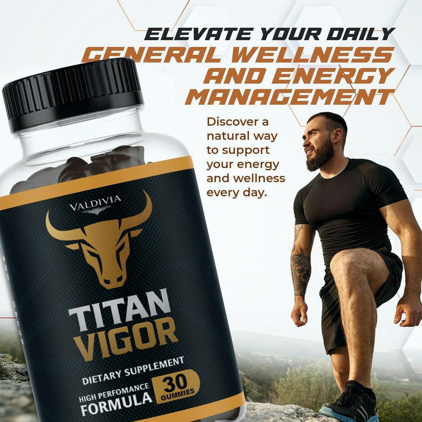 KYFLAG Titan Vigor Gummies 90 Gummies