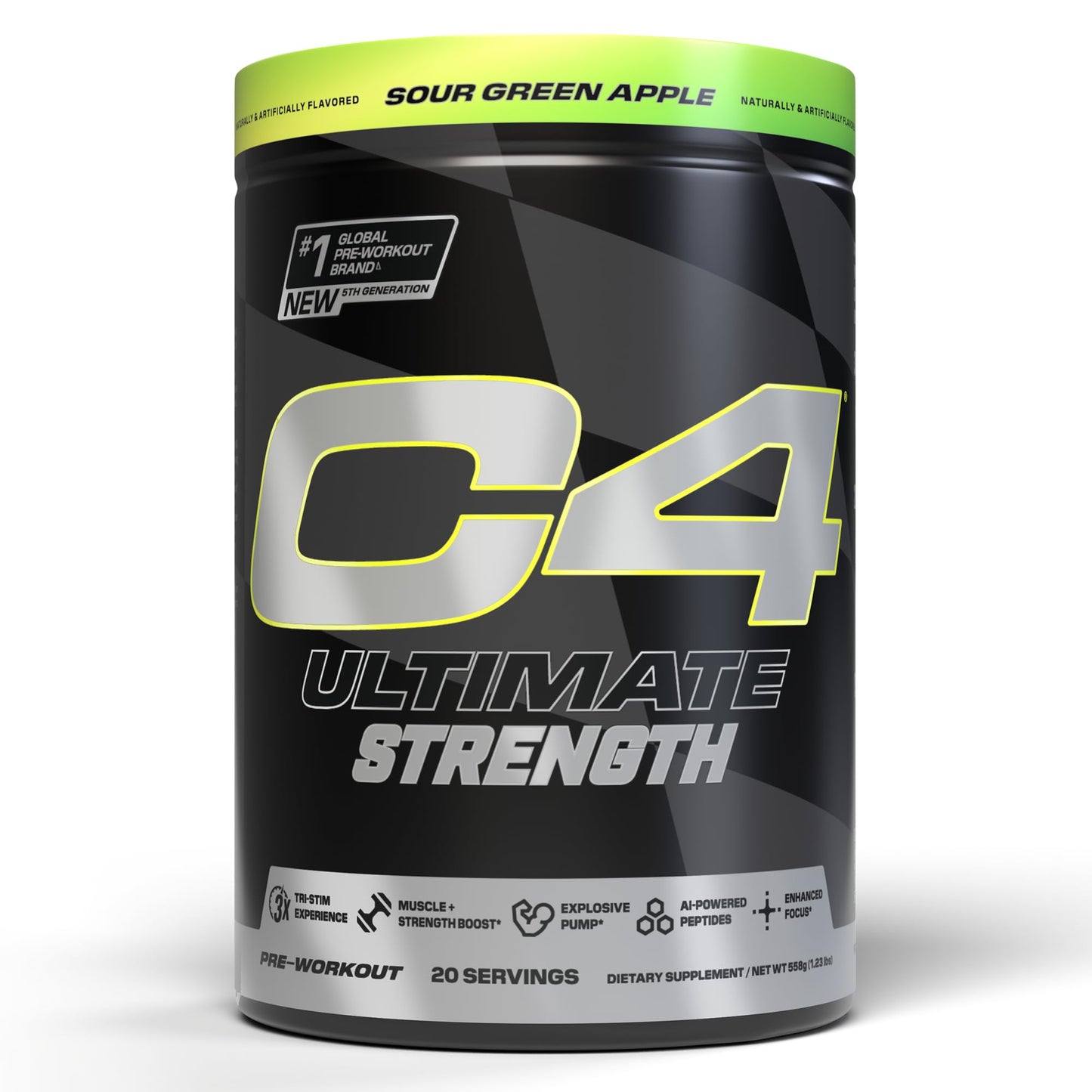 C4 Ultimate Strength Pre Workout Powder 19.6829 Servings