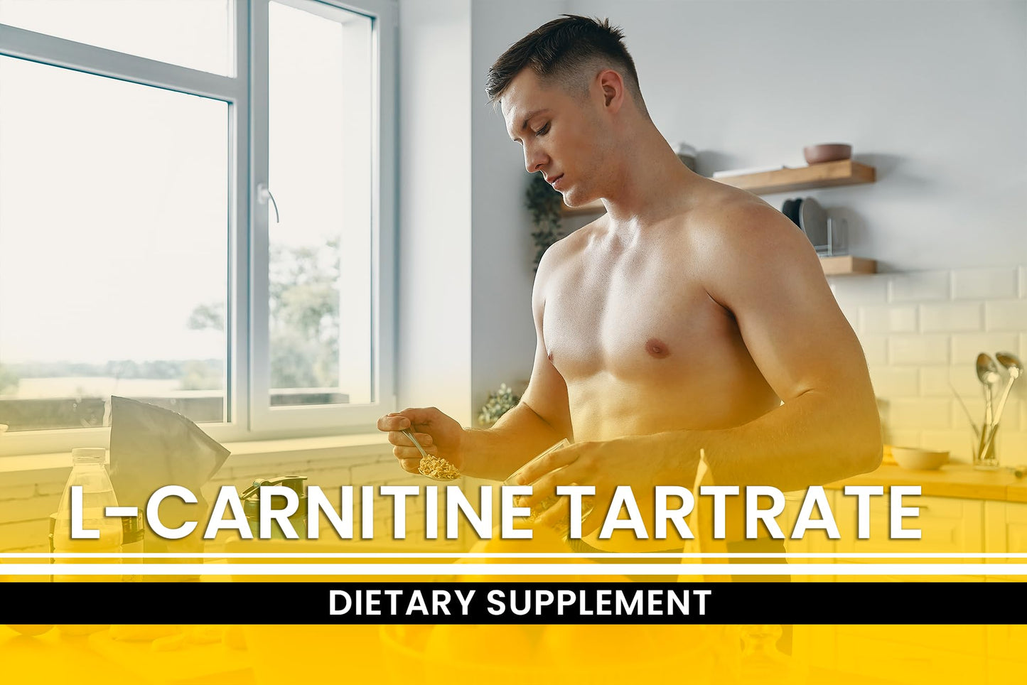 PURE ORIGINAL INGREDIENTS L-Carnitine Tartrate Capsules 365