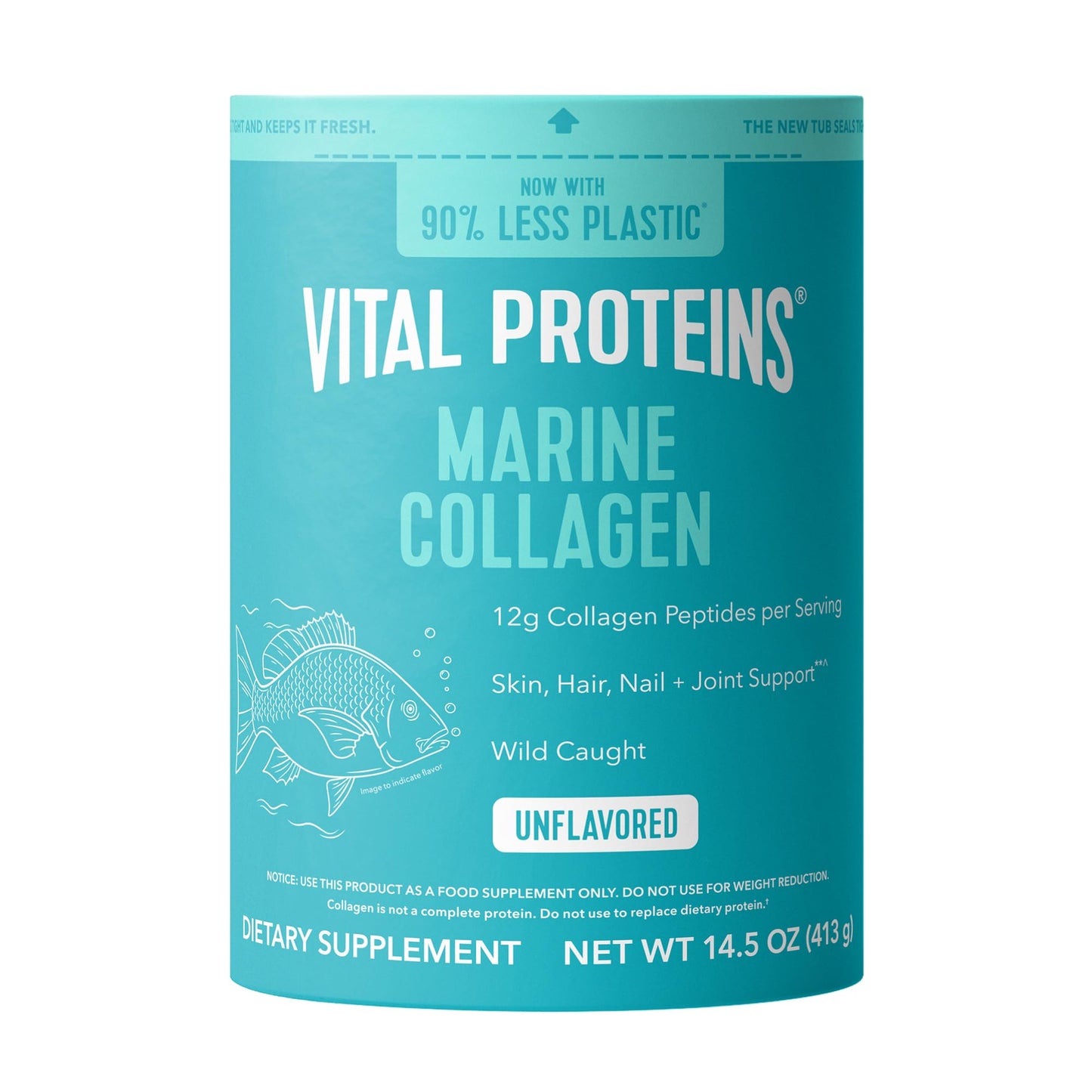 Vital Proteins Marine Collagen Peptides Powder - 14.5 oz, 34 Servings