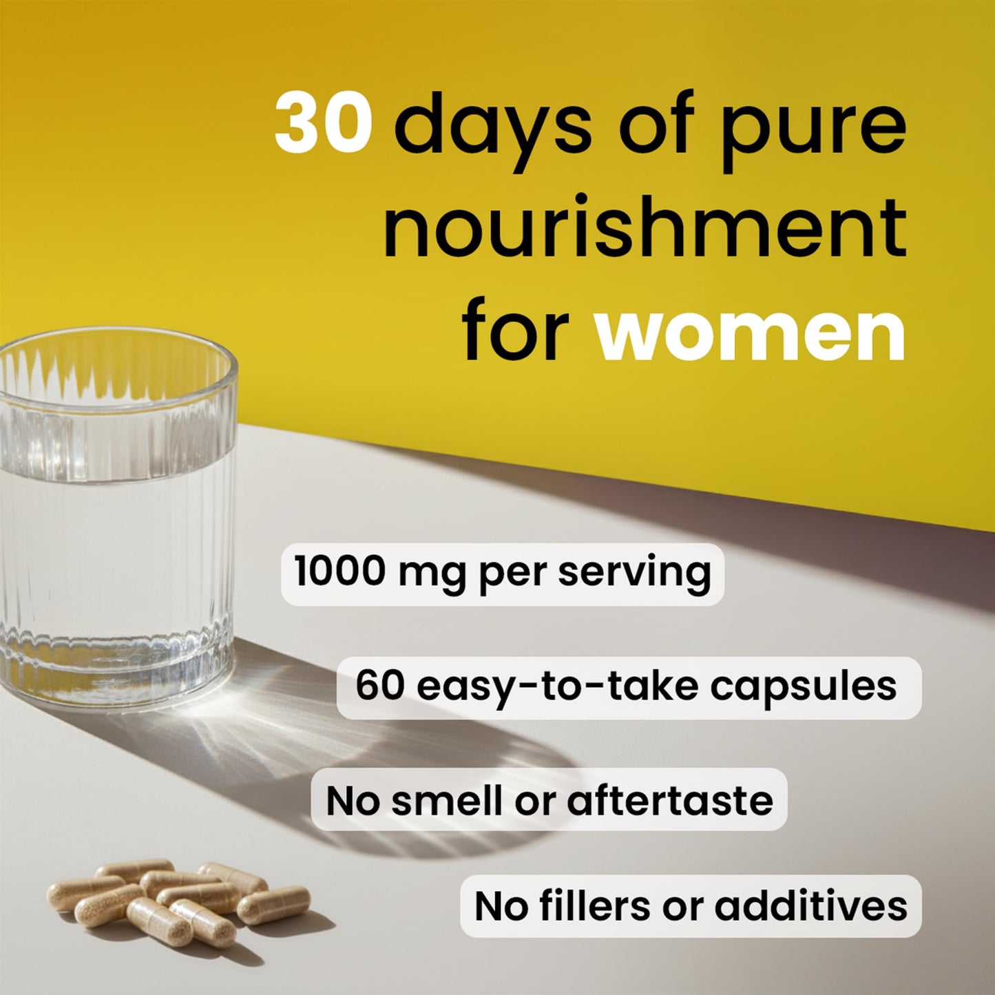 Bloomeo Beef Organ Supplement for Women Liver, Uterus, Ovary, Heart, Kidney Capsules 60 Count