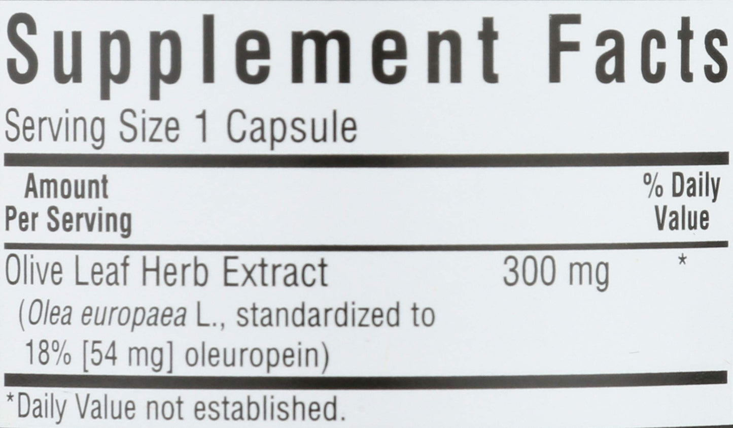 BlueBonnet Olive Leaf Extract Capsules, 60 Capsules