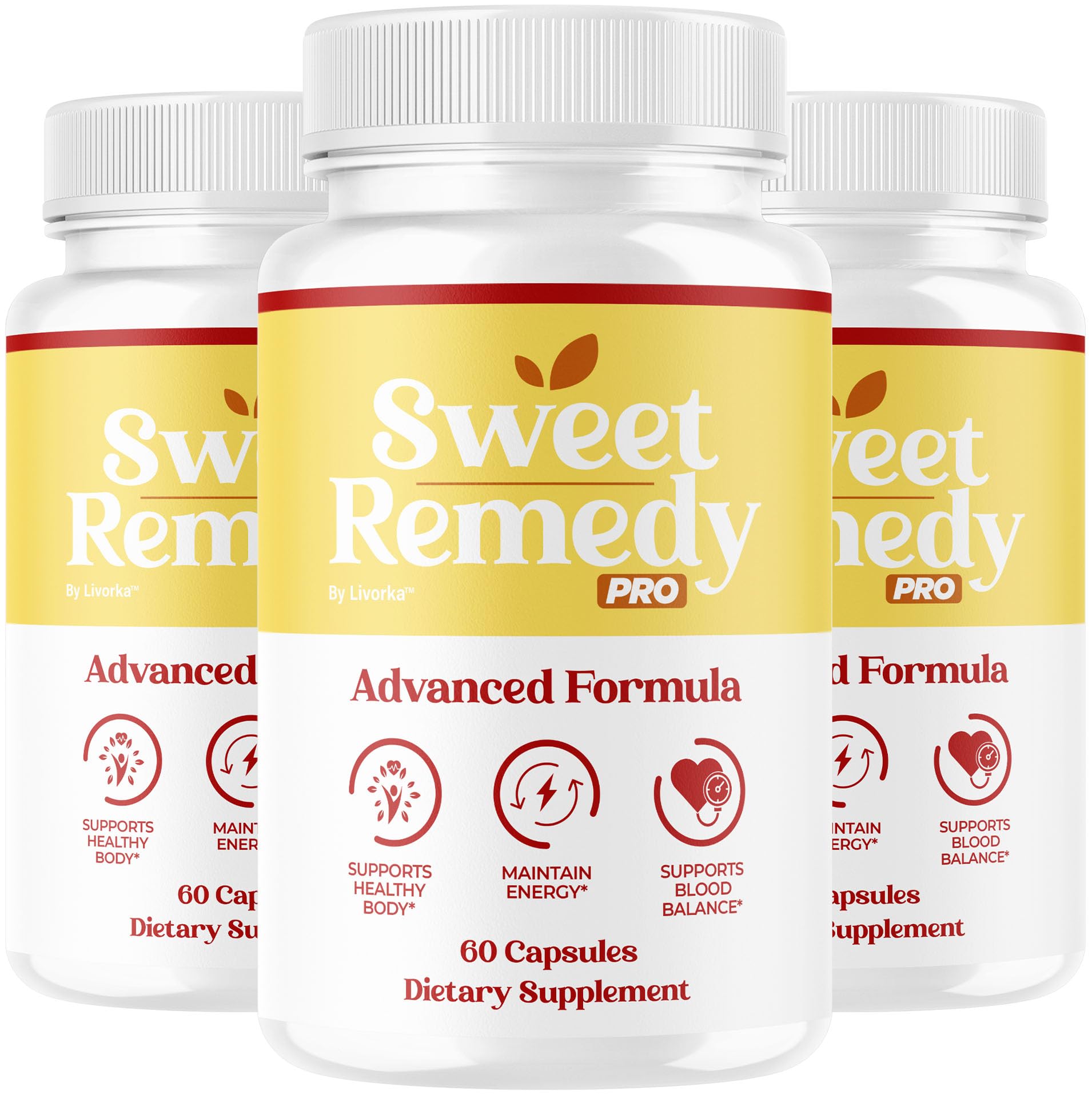 LIVORKA Sweet Remedy Pro Blood Support Capsules 180 Count