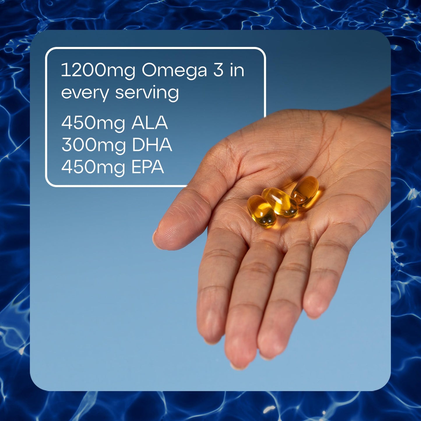 TheraTears Omega 3 Supplement for Eye Care Capsules, 180 Count
