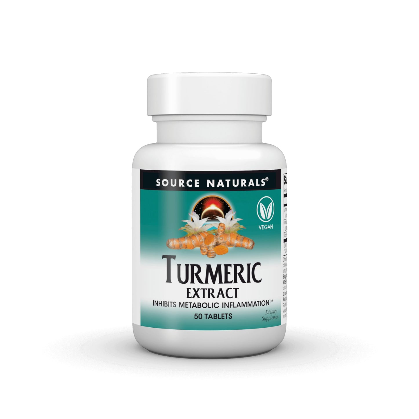 Source Naturals Turmeric Extract, 50 Tablets