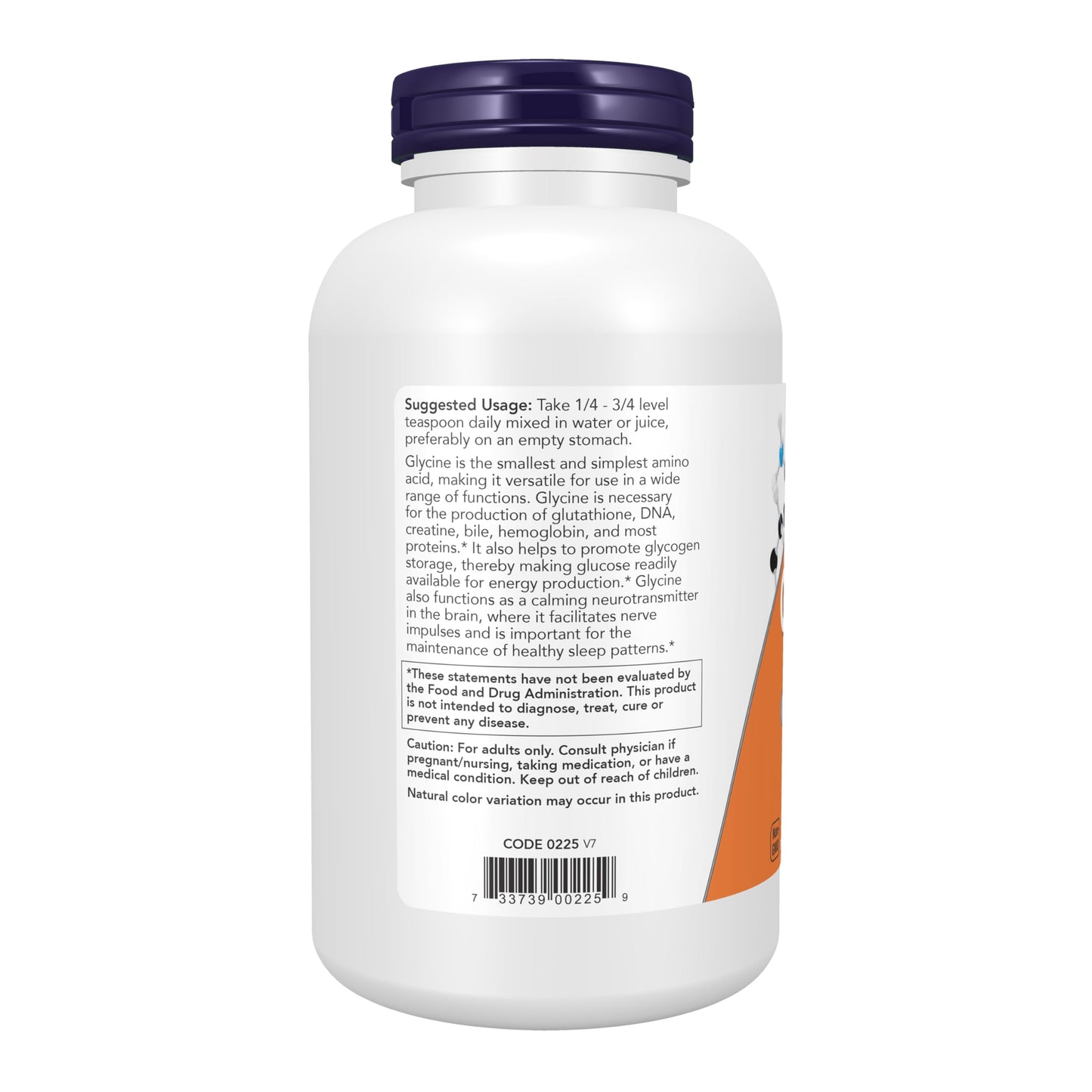 NOW Foods Glycine Pure Powder, 32 oz