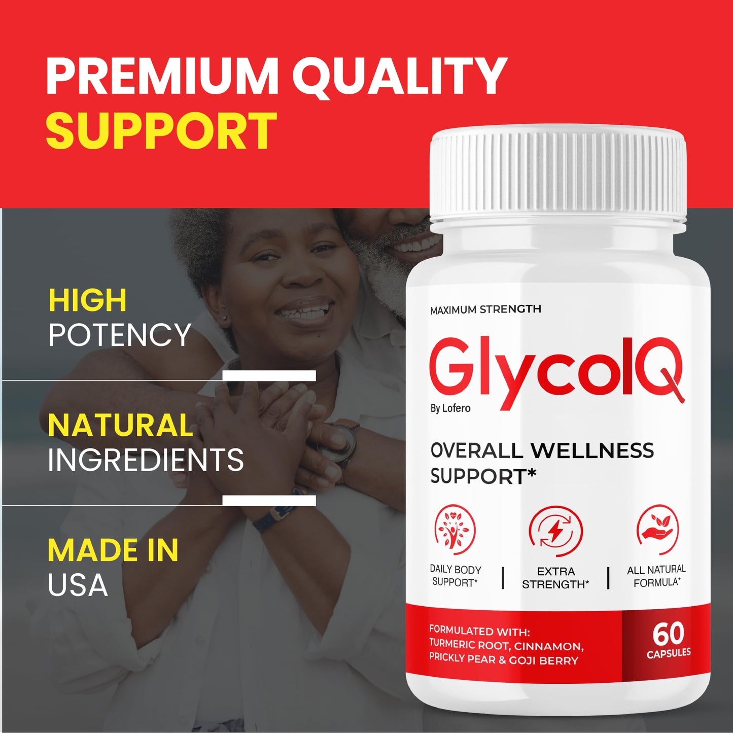 Lofero Glyco IQ Capsules, 60 Count