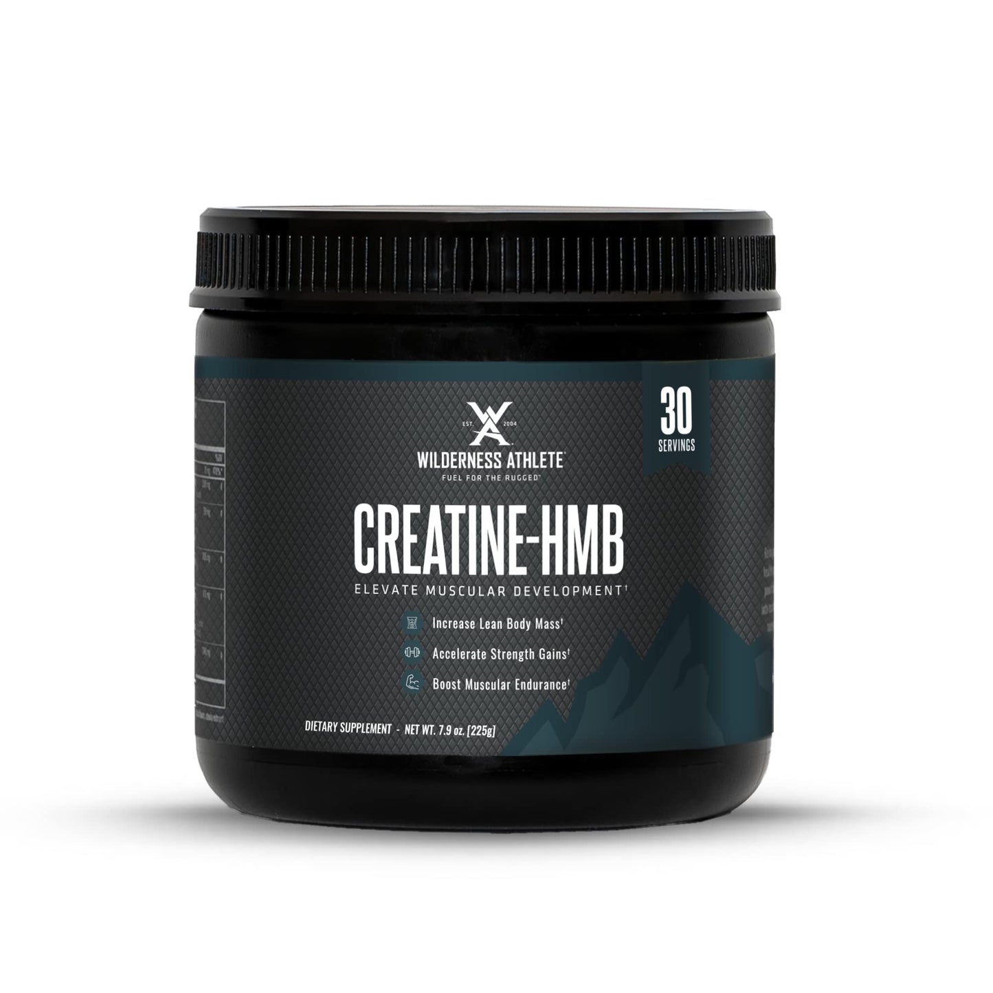 Wilderness Athlete Creatine HMB Micronized Creatine Monohydrate Powder with Vitamin D3 7.9 Ounce