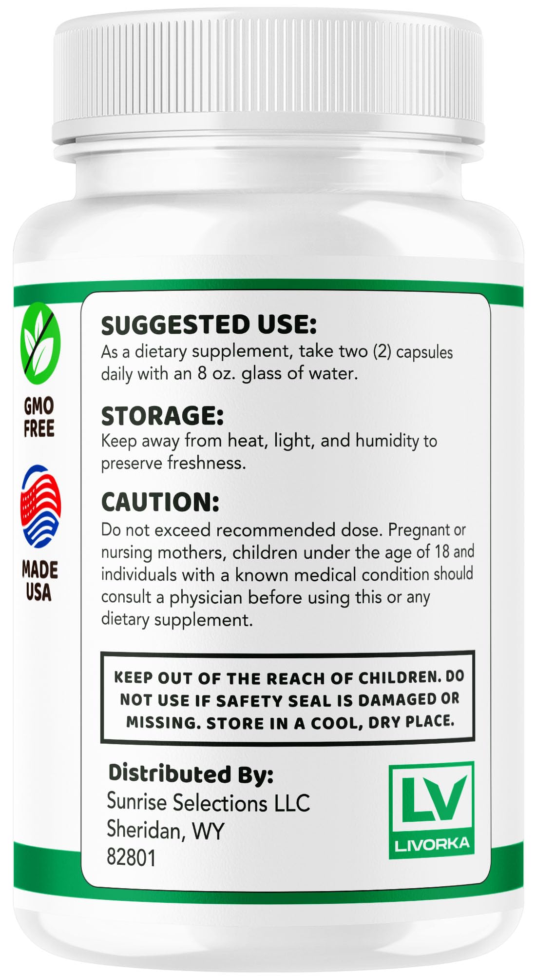 LIVORKA Glyco Edge Capsules, 120 Capsules