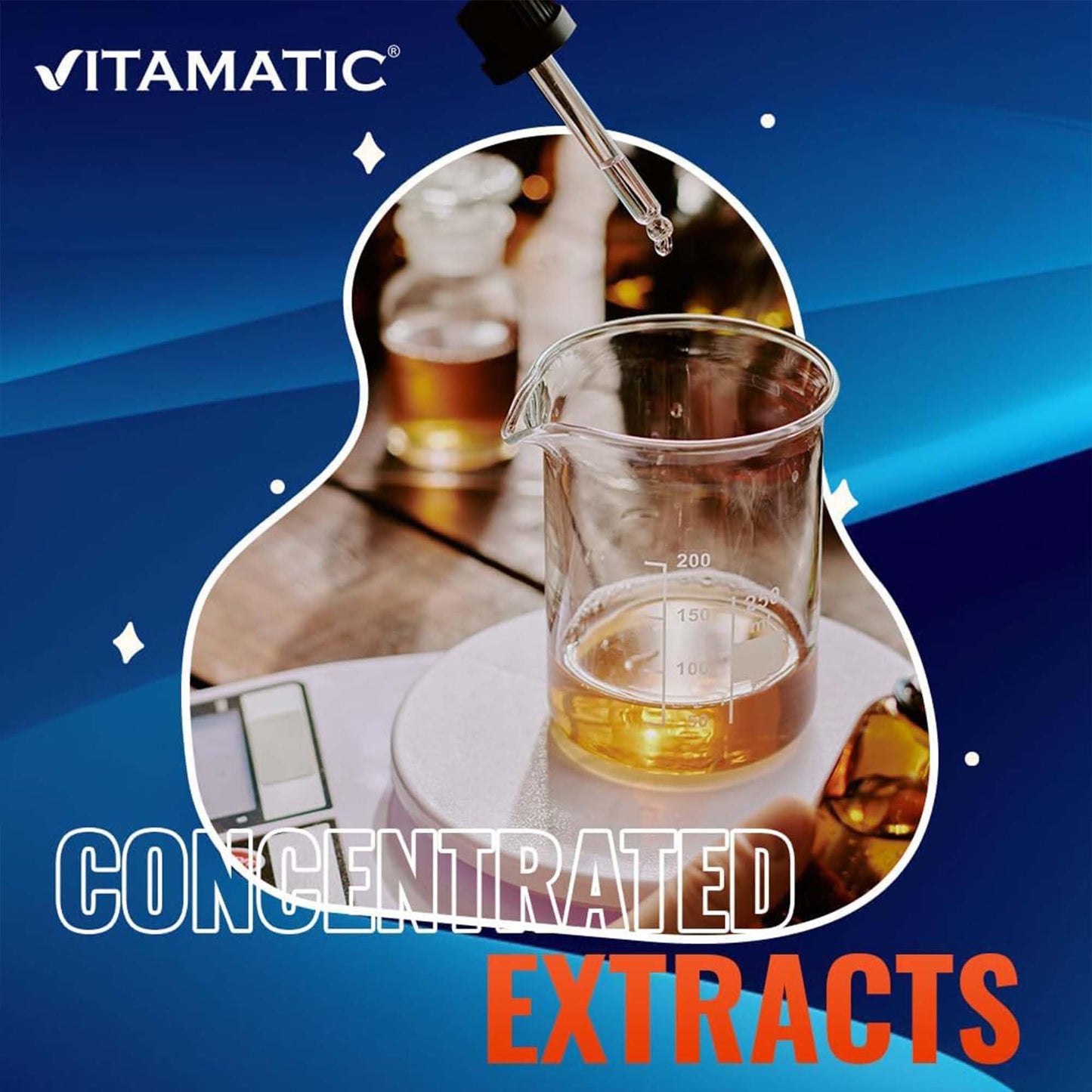 Vitamatic Tart Cherry 20X Extract with Celery Seed 10X Concentrated Extracts Veg Capsules 180 Count