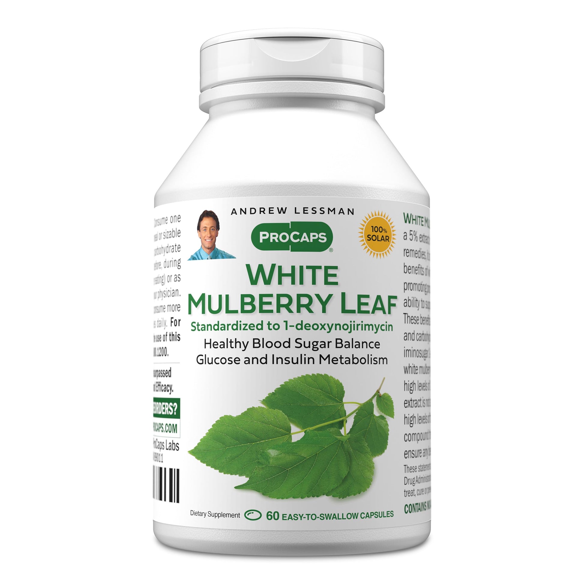 Andrew Lessman White Mulberry Leaf Capsule, 60 Count