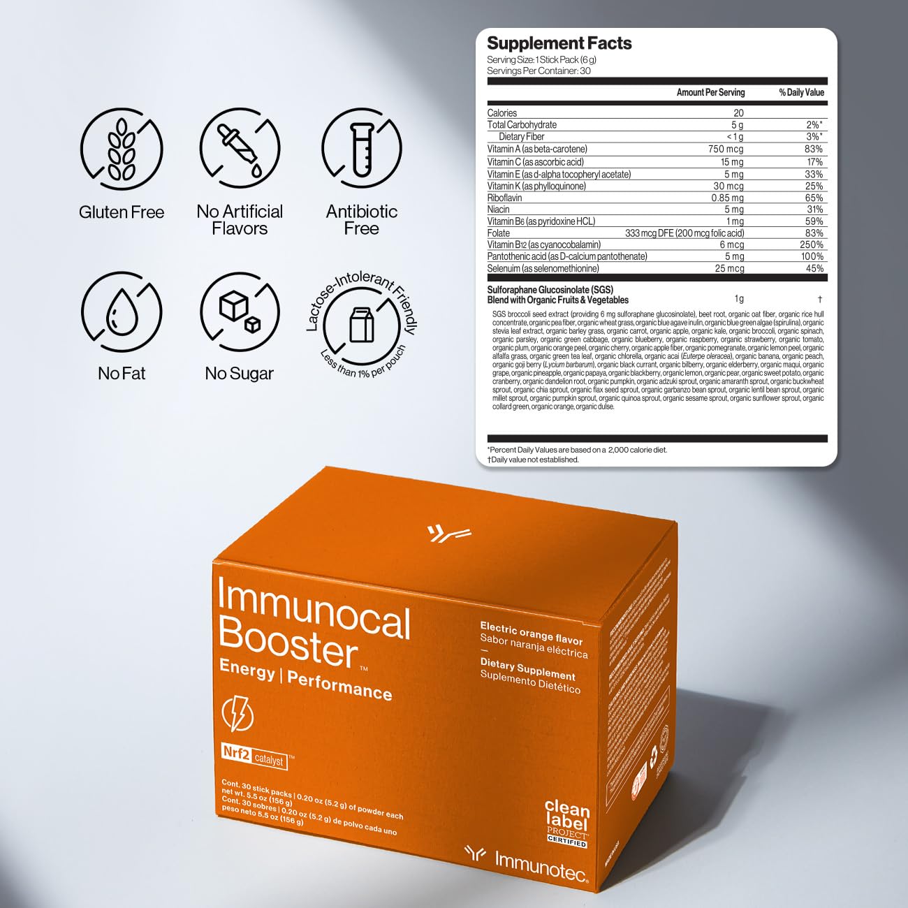 Immunocal Booster Energy Performance Powder 5.49 Ounce