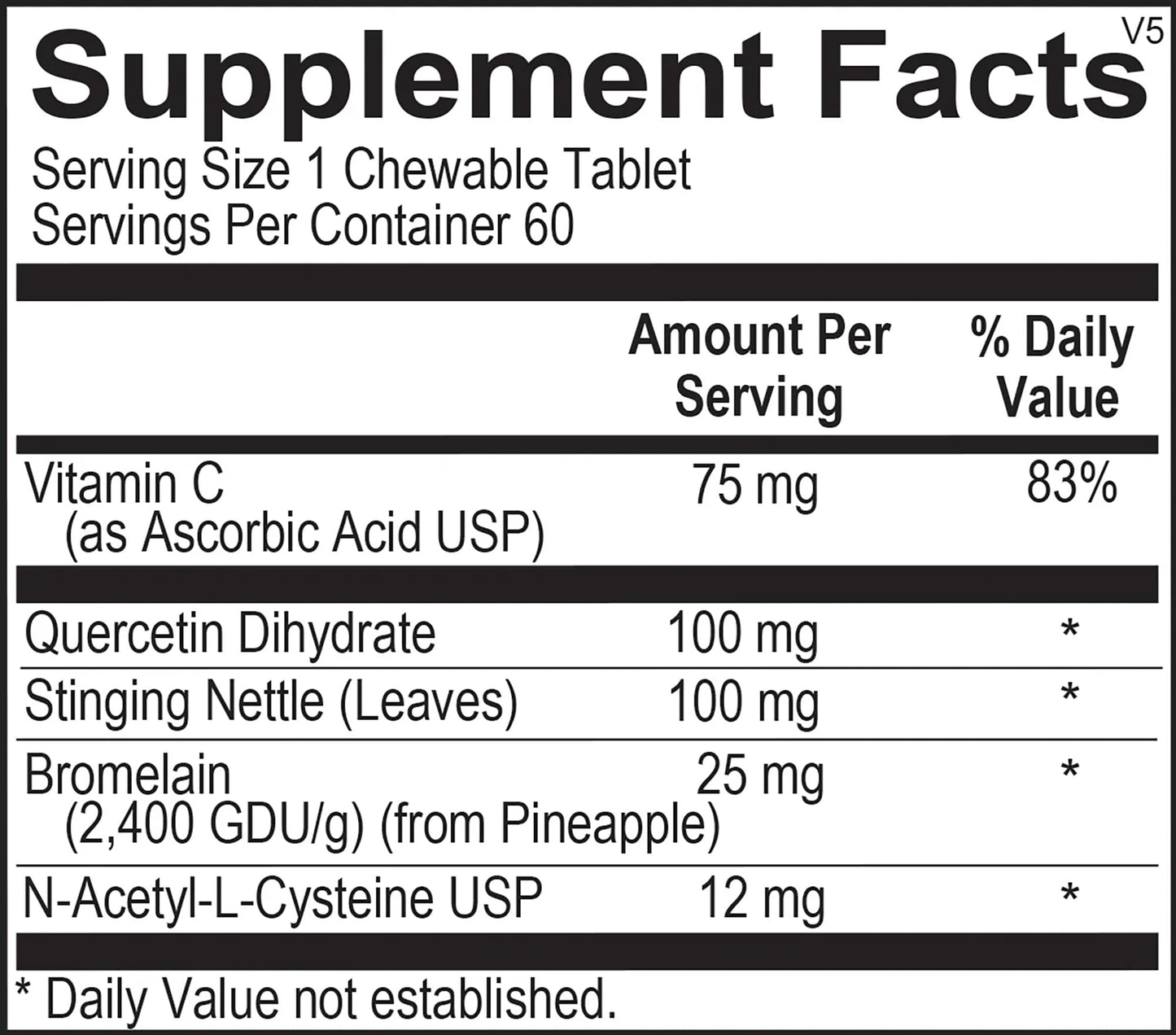 The Source Matters Alleviator Clear-ME JR Seasonal Allergy Relief and Immune Support Chewable, 60 Count