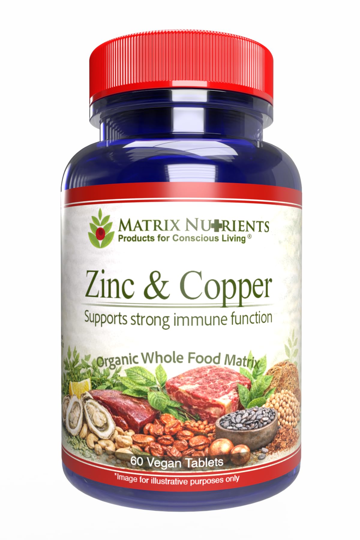 Matrix Nutrients Zinc & Copper Tablet 1