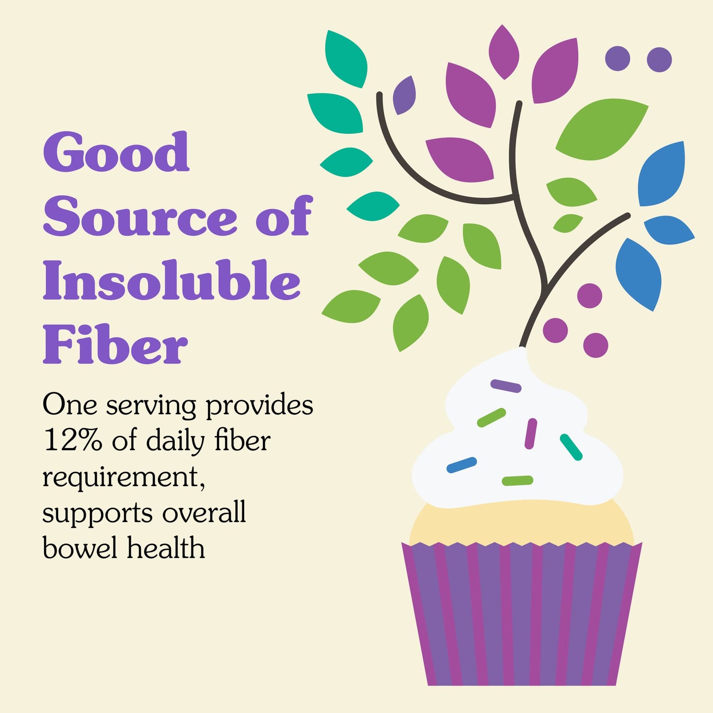 Nunaturals Oat Fiber Powder, 16 oz
