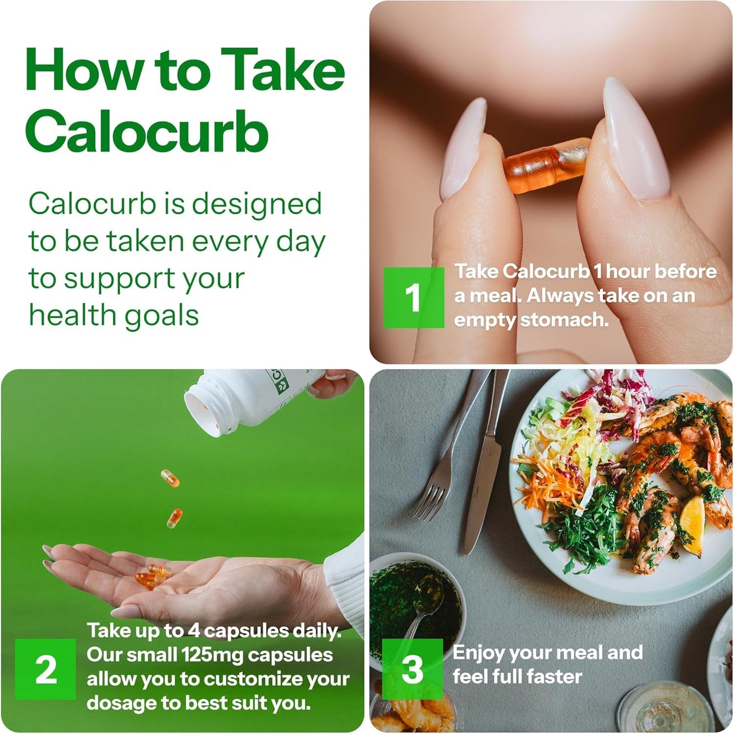 Calocurb Calorie Control Supplement 270 Capsules