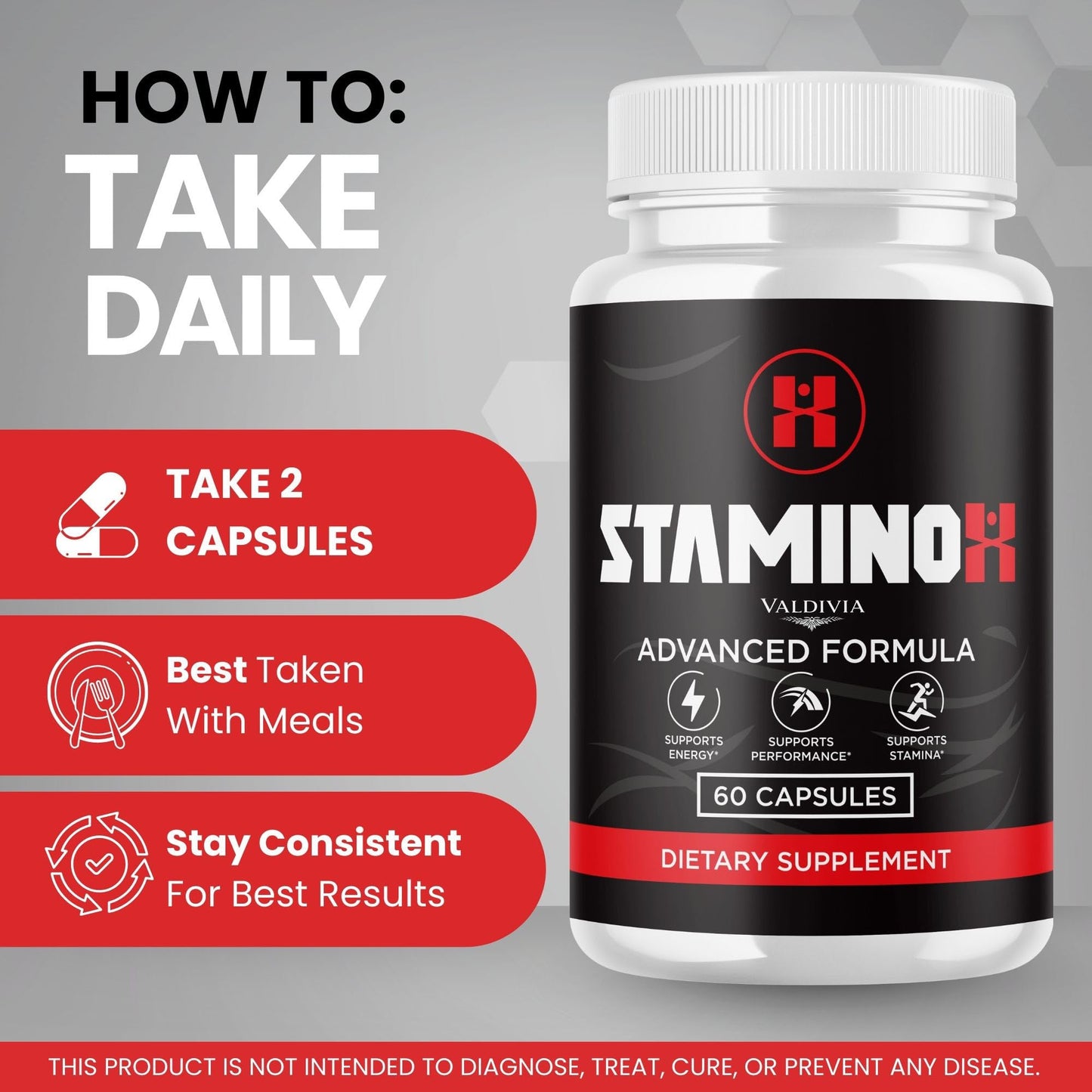Valdivia Staminox Capsules 120 Capsules
