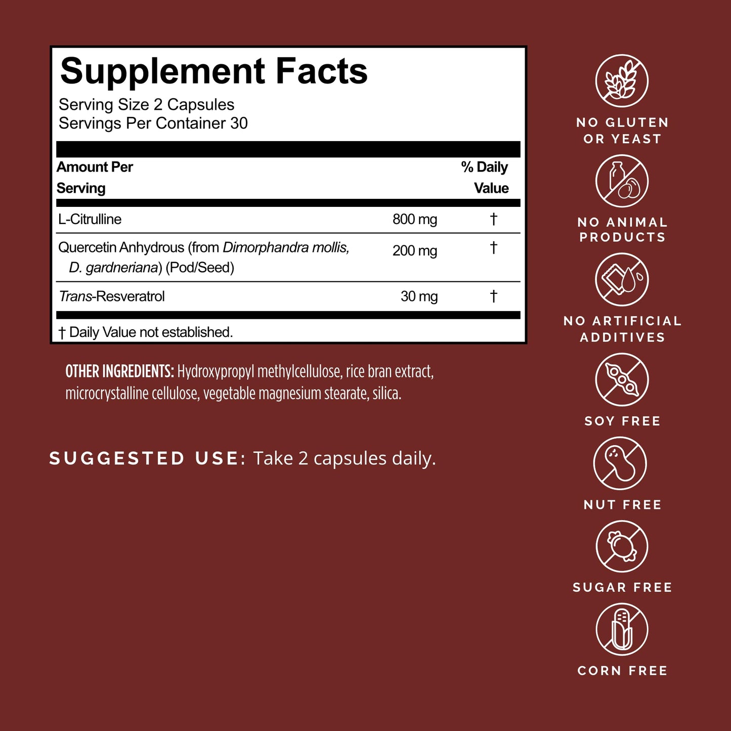 BRAINMD Advanced Blood Flow 60 Capsules