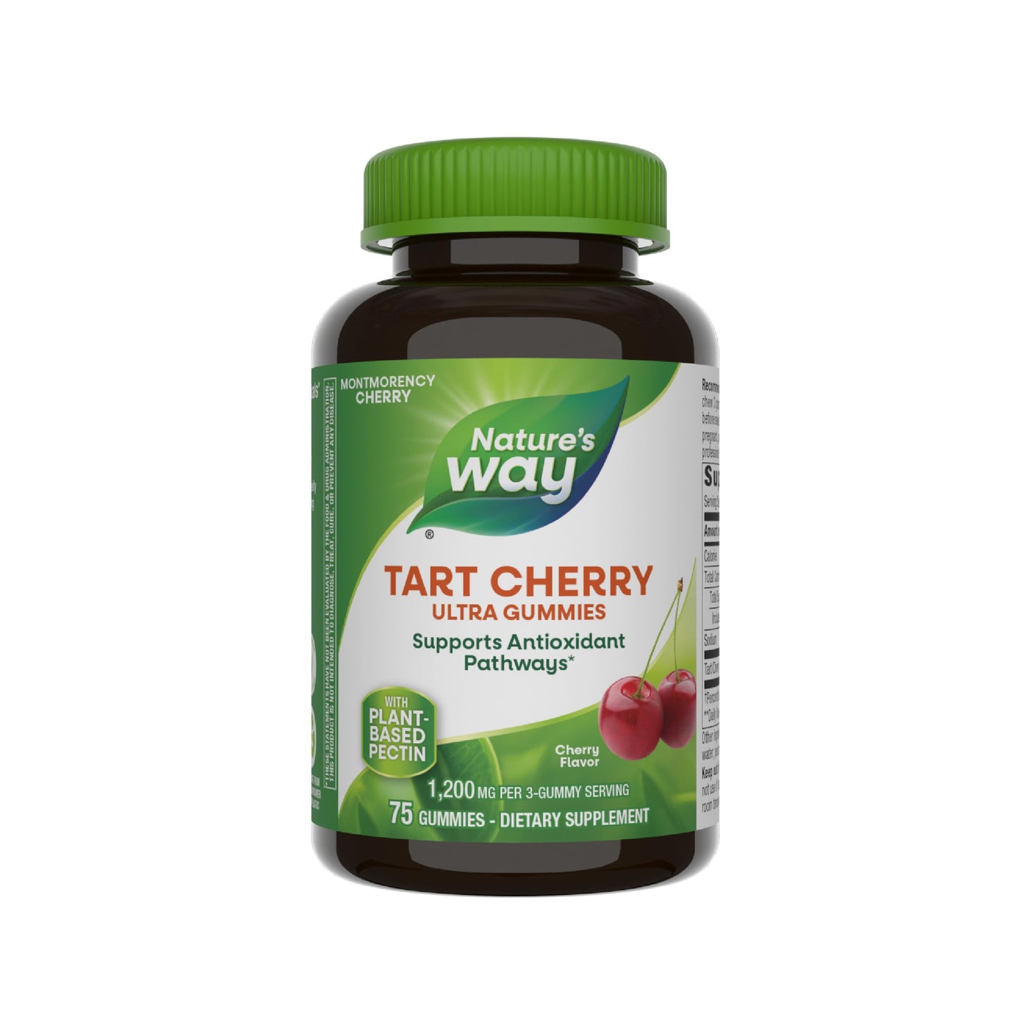 Nature's Way Tart Cherry Ultra Chewables Gummy, 75 Count