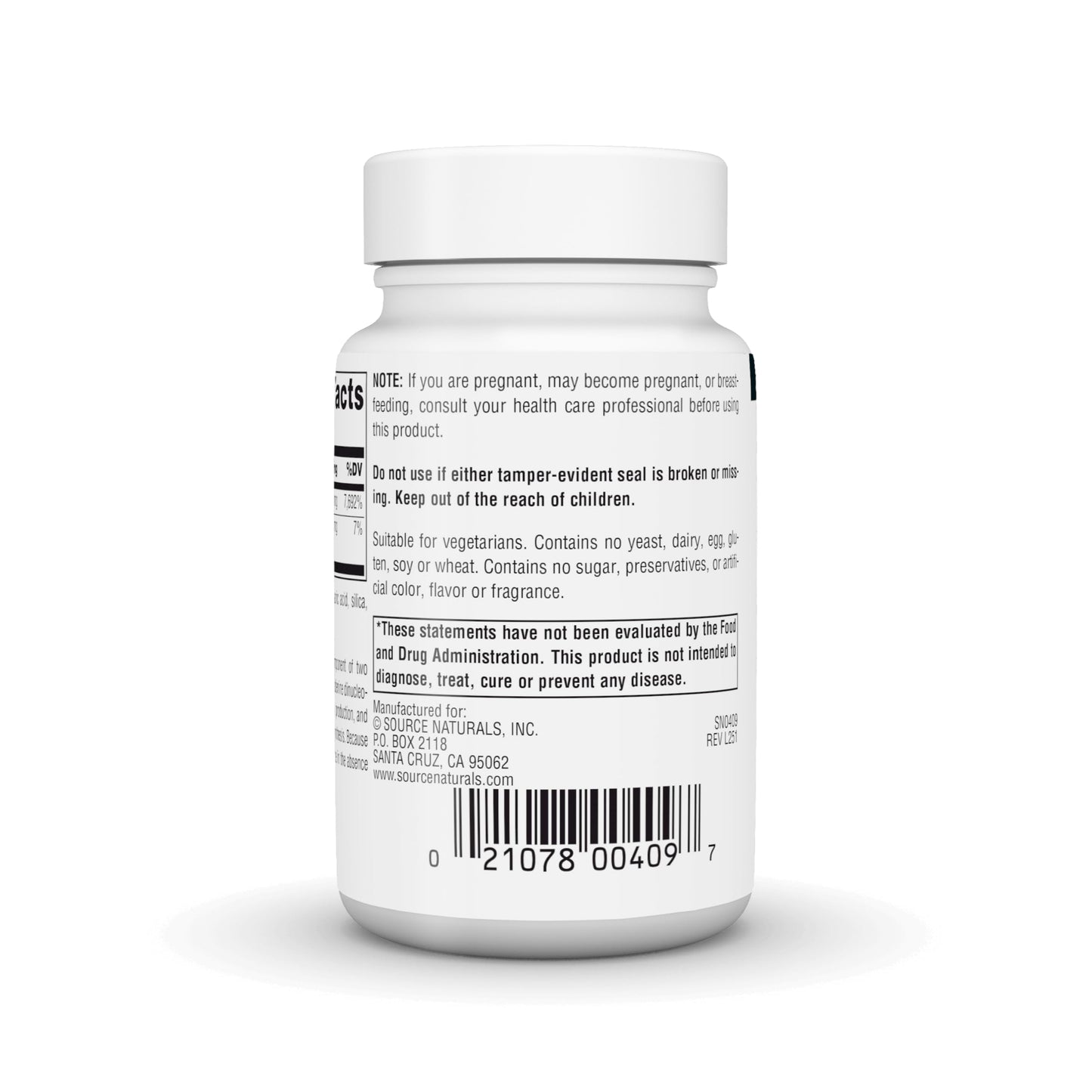 Source Naturals Vitamin B-2 Riboflavin 100 mg Tablets, 100 Tablets