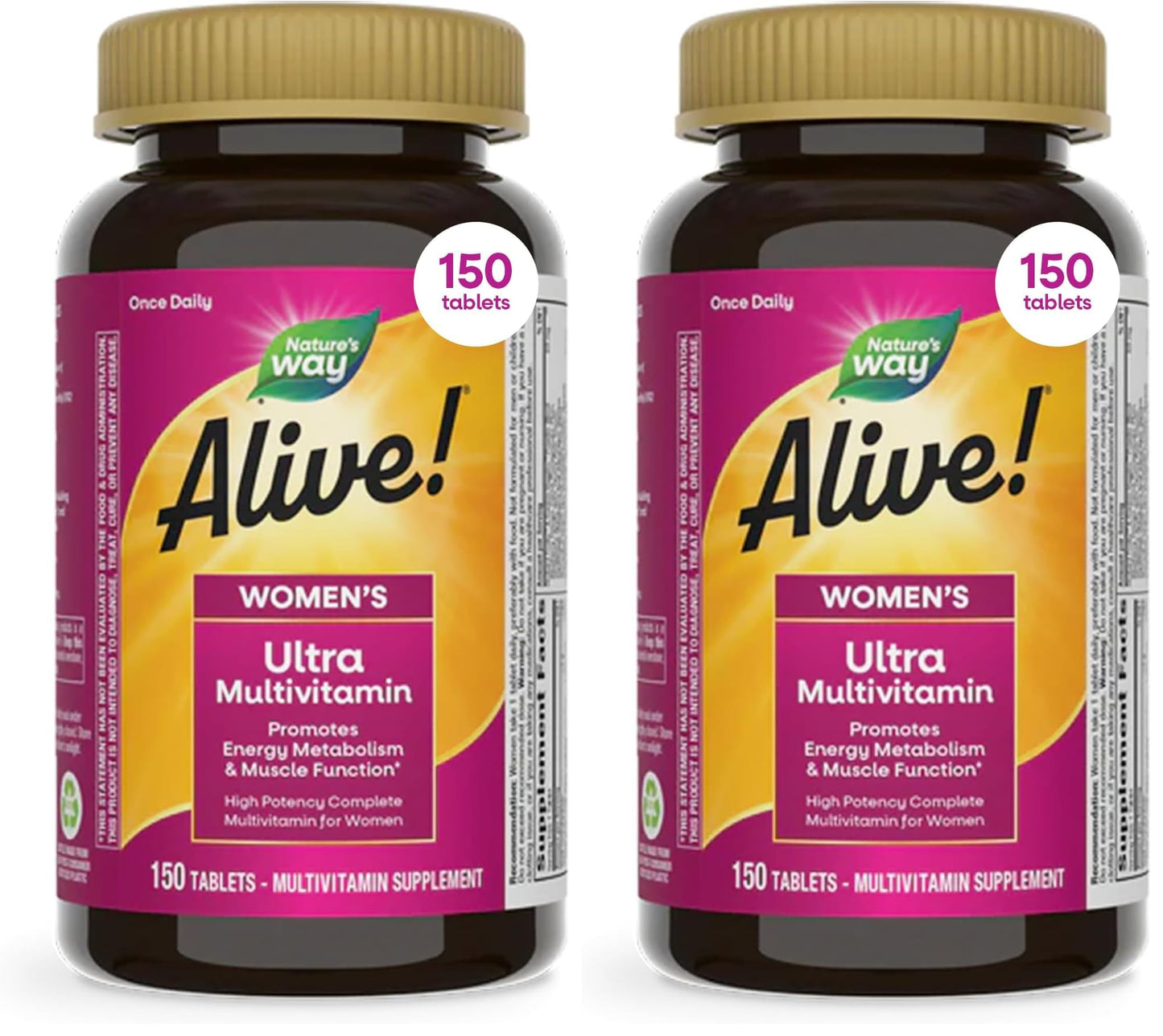 Nature's Way Alive! Women's Daily Ultra Multivitamin, 300 Tablets