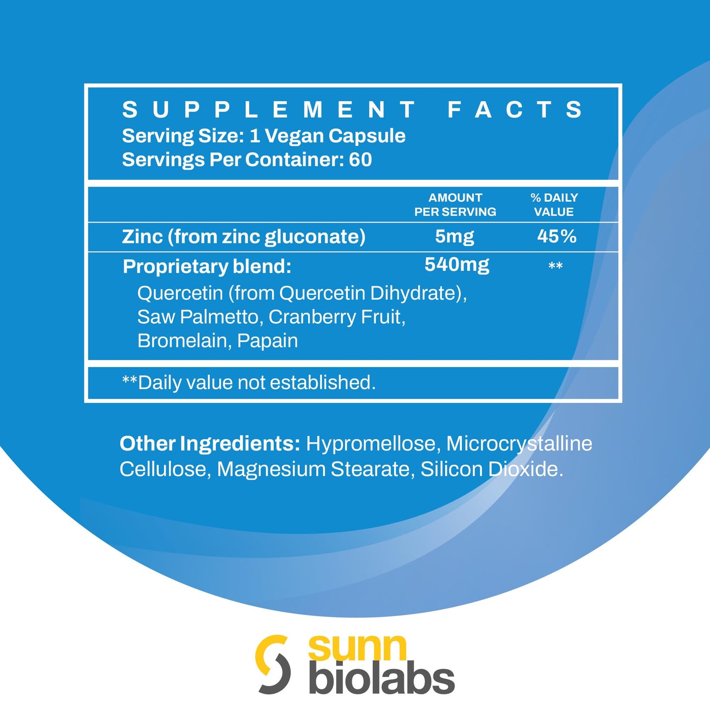 SUNN BIOLABS Prosturol Capsule, 60 Capsules
