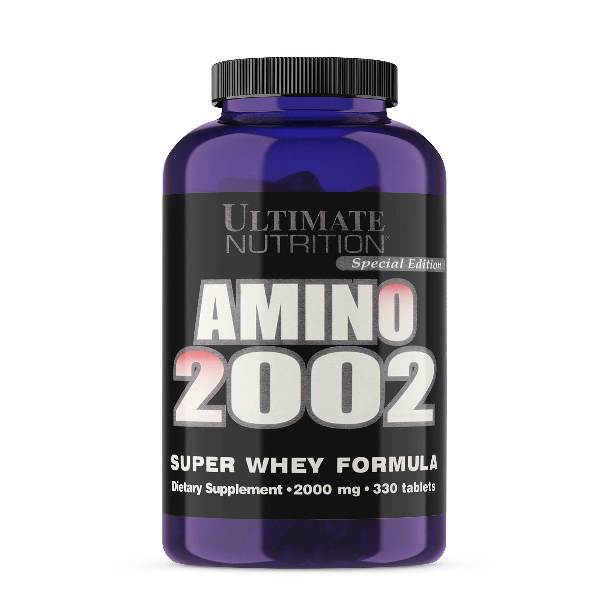 Ultimate Nutrition Amino 2002 Super Whey Formula Amino Acid Tablets, 330 Tablets