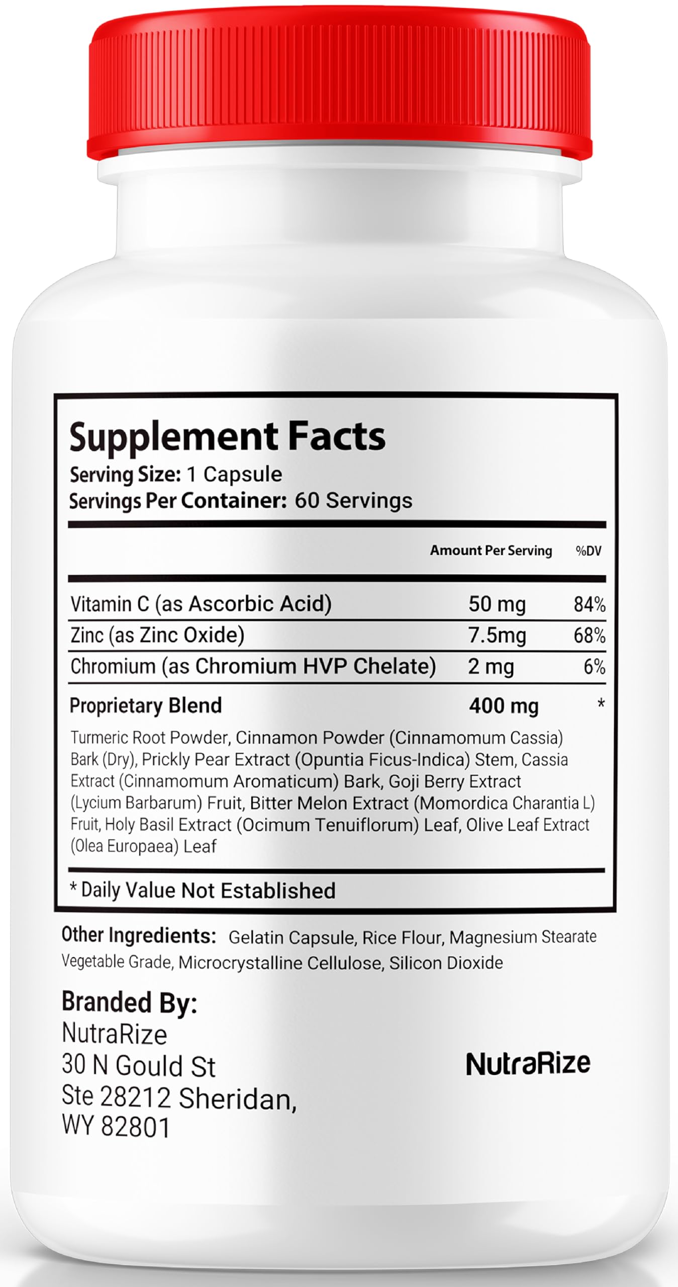 NutraRize LifeLine 365 Capsules 180 Capsules