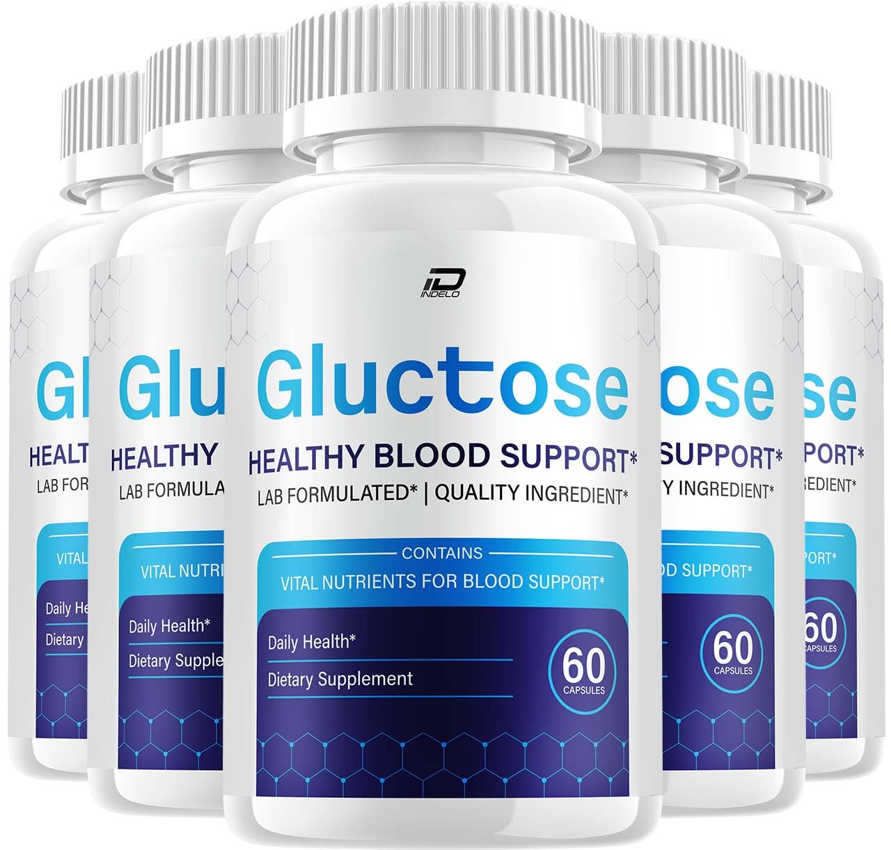 Indelo Gluctose Capsules 300 Capsules
