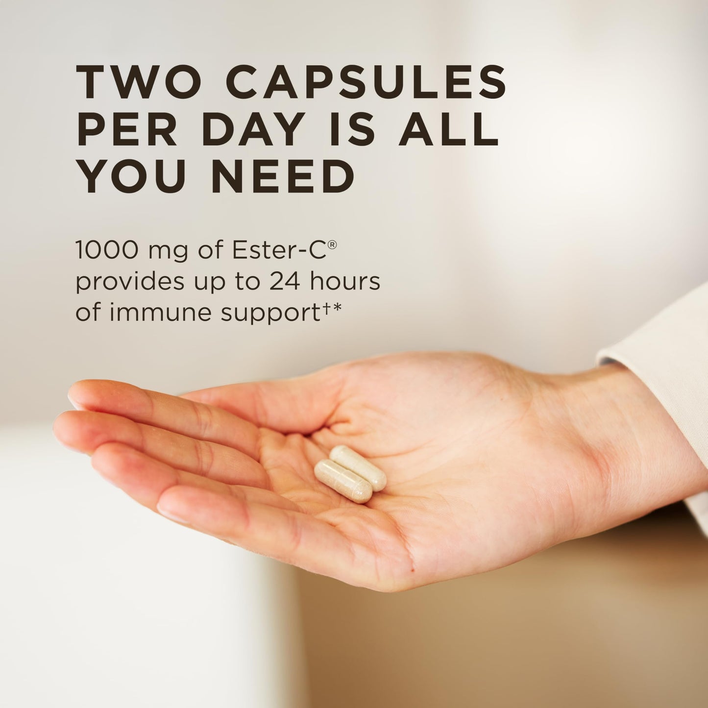 Solgar Ester-C Plus 500 mg Vitamin C Capsule, 250 Count