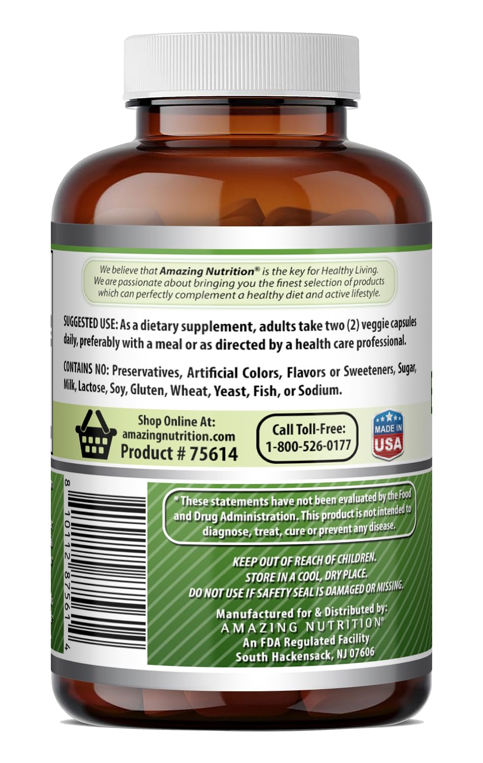 Herbal Secrets Bitter Melon Complex Capsules 200