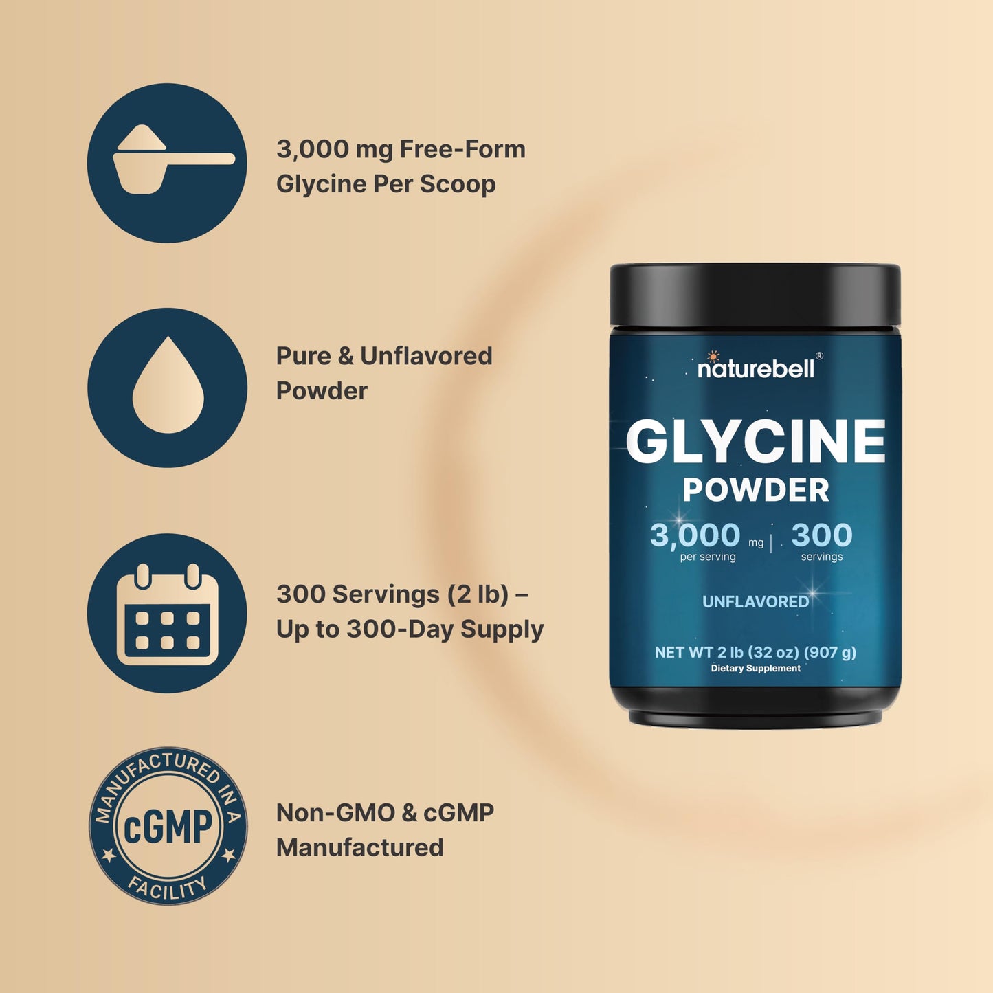 NatureBell Glycine Powder 32