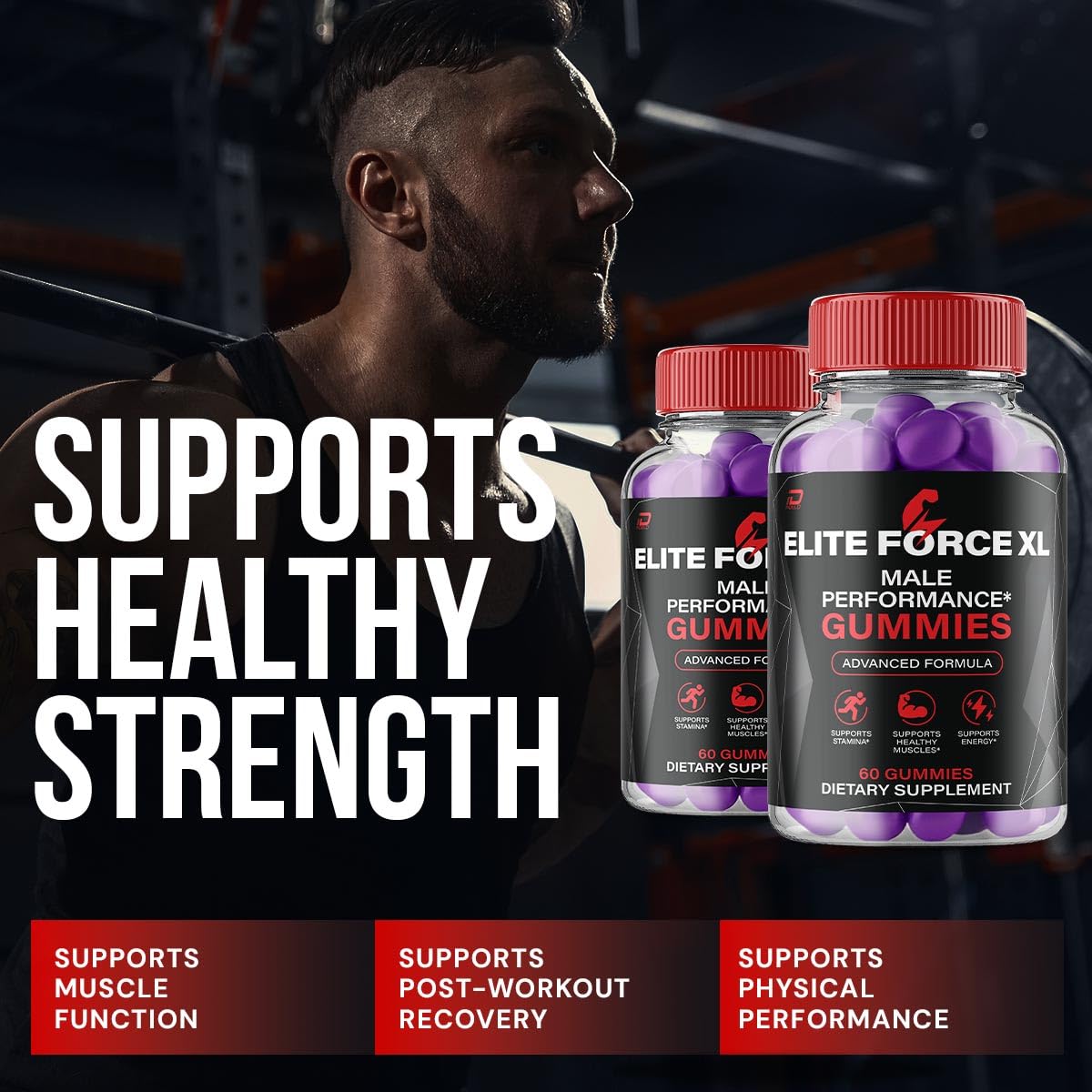 Indelo Elite Force XL Gummy 60 Gummies