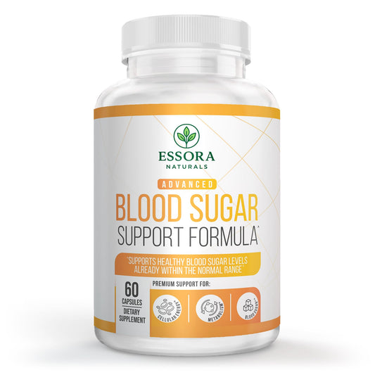Essora Naturals Blood Sugar Complex Capsules 60 Count