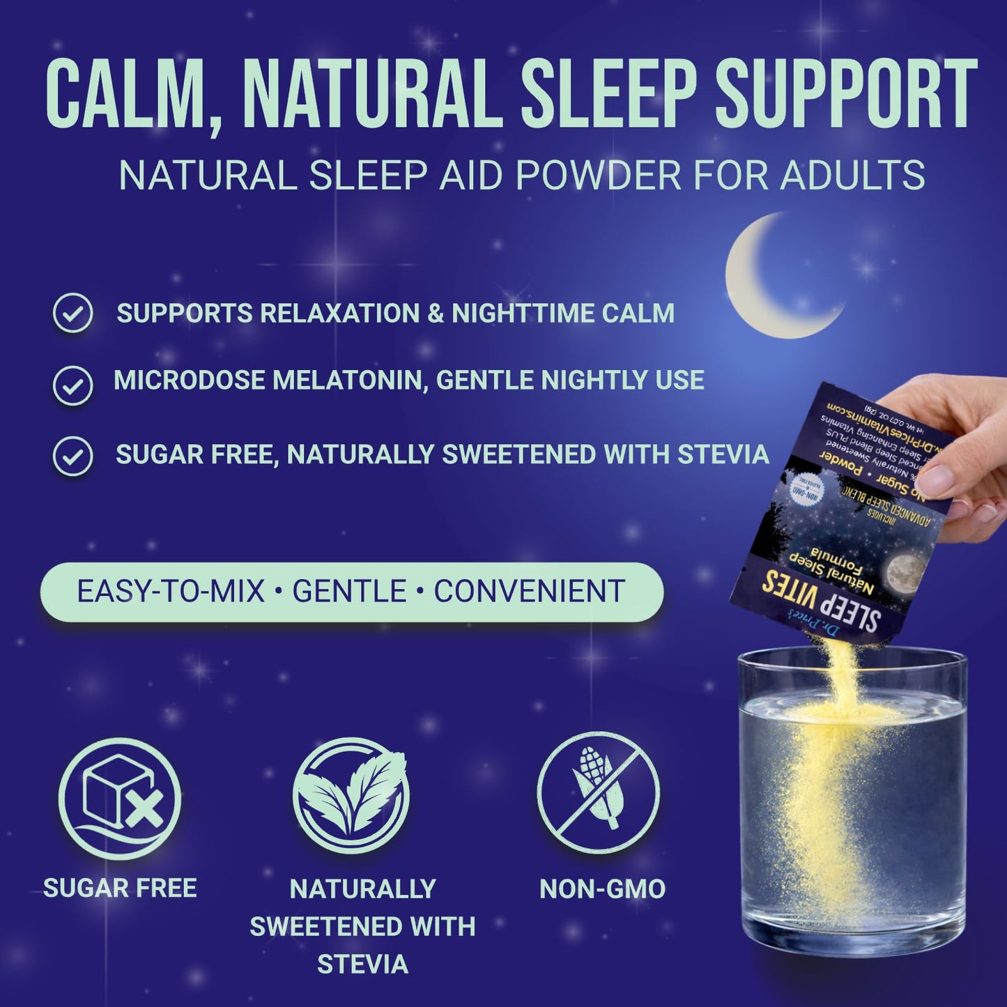 Dr. Price's Vitamins Natural Sleep Aid Sleep Powder 30 Count