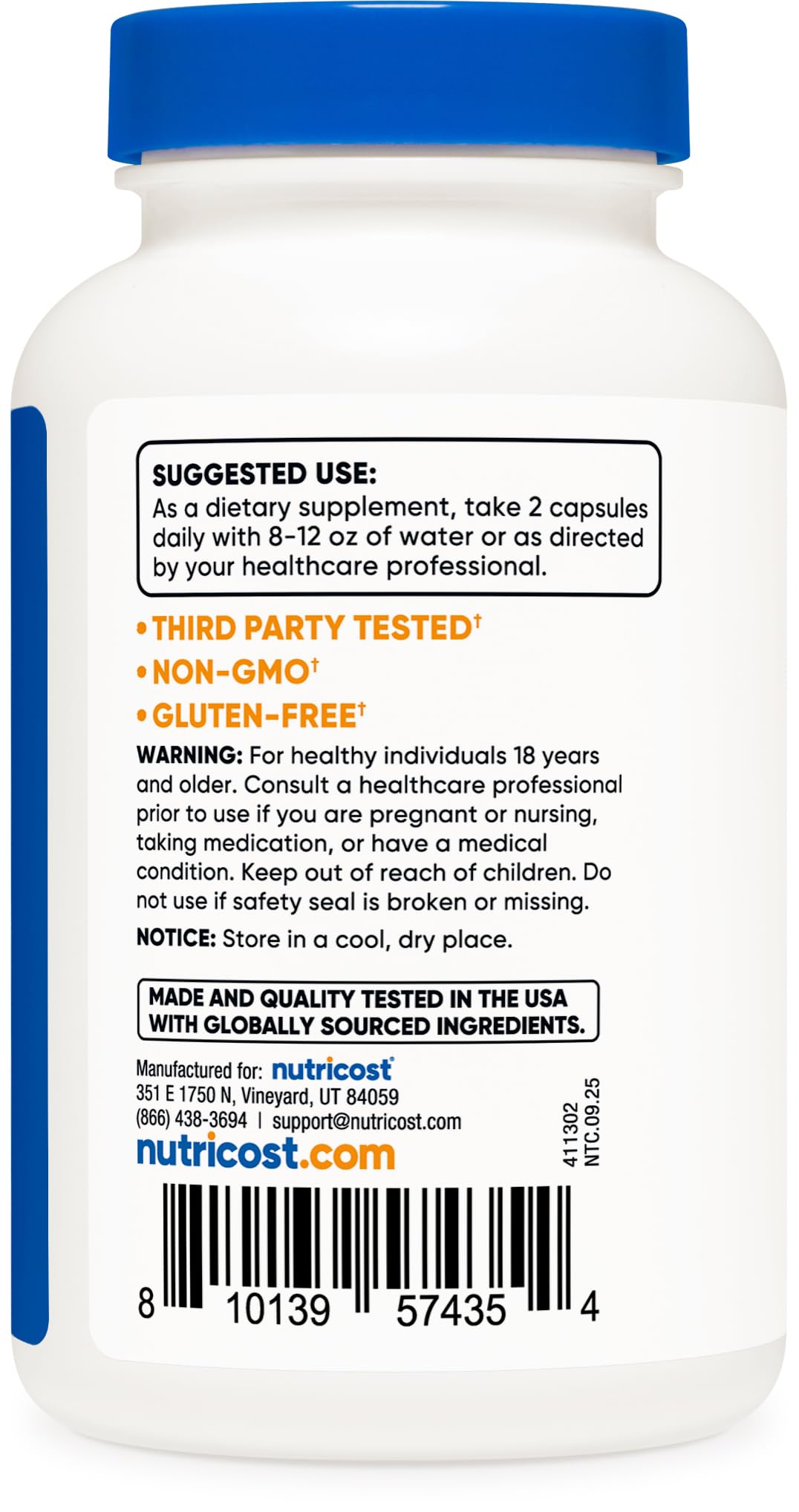 Nutricost Mullein Leaf Extract 120 Capsules
