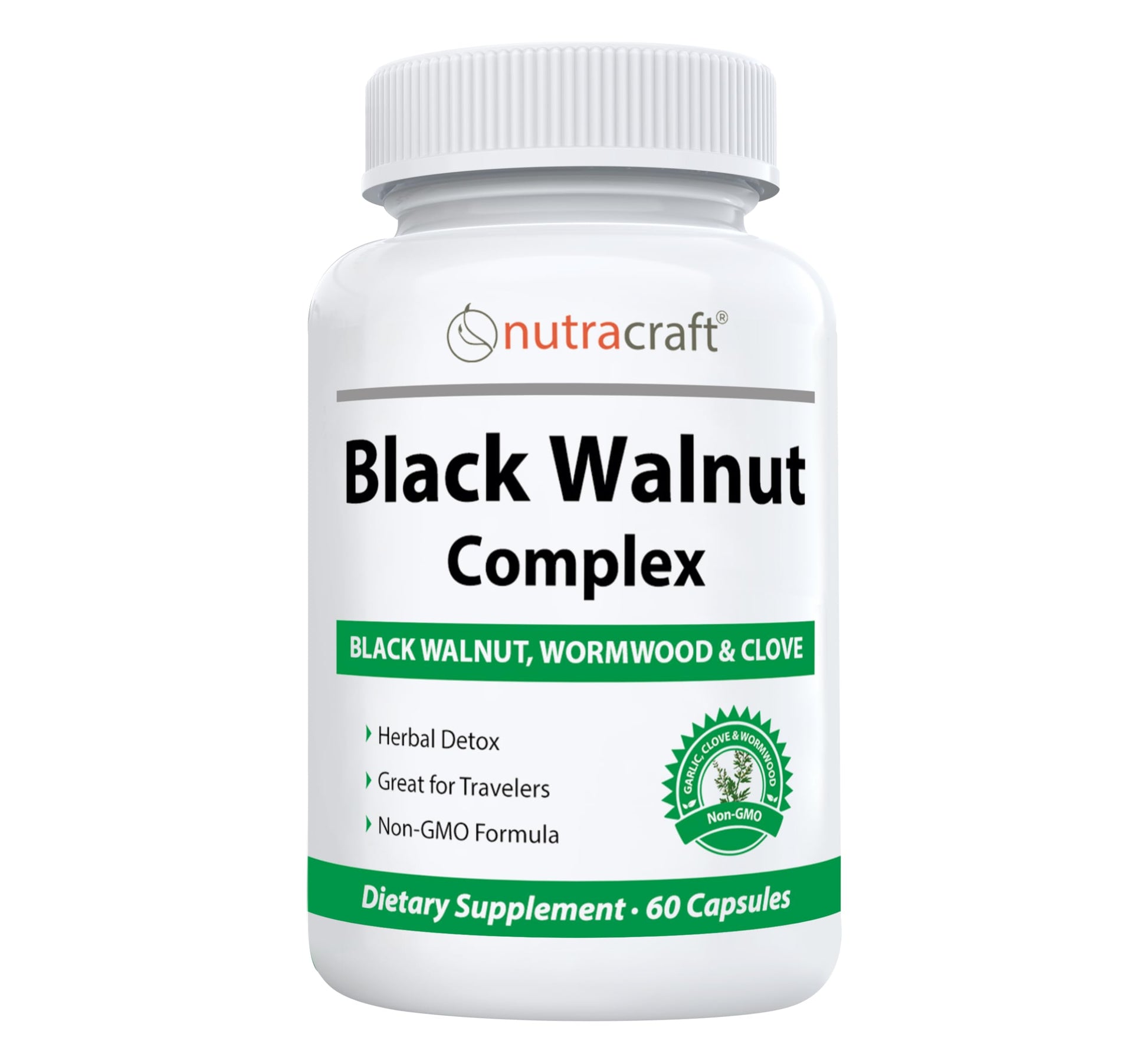 Nutracraft Black Walnut Detox Cleanse Supplement 60 Capsules
