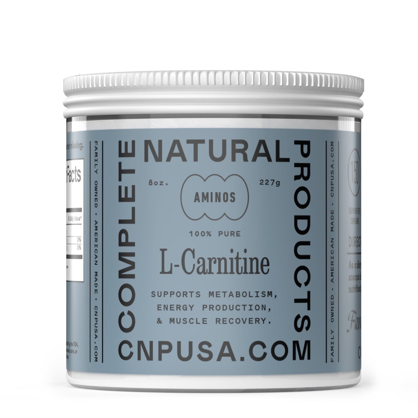 Complete Natural Products L-Carnitine Powder 8 oz